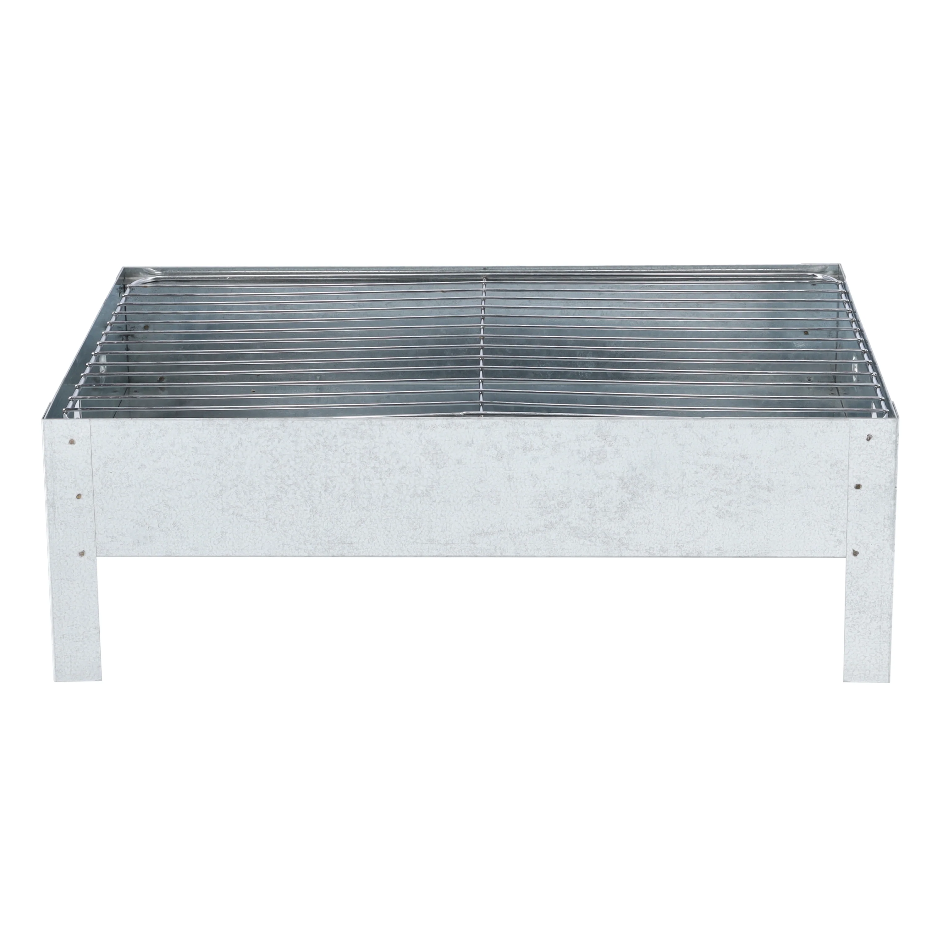 Royalford RF10364 Barbecue Stand with Grill 39x23cm | Foldable Portable Iron BBQ Grill | Large Cooking Area| Durable Construction for Outdoor Camping, Picnic & Garden Use - Image 5