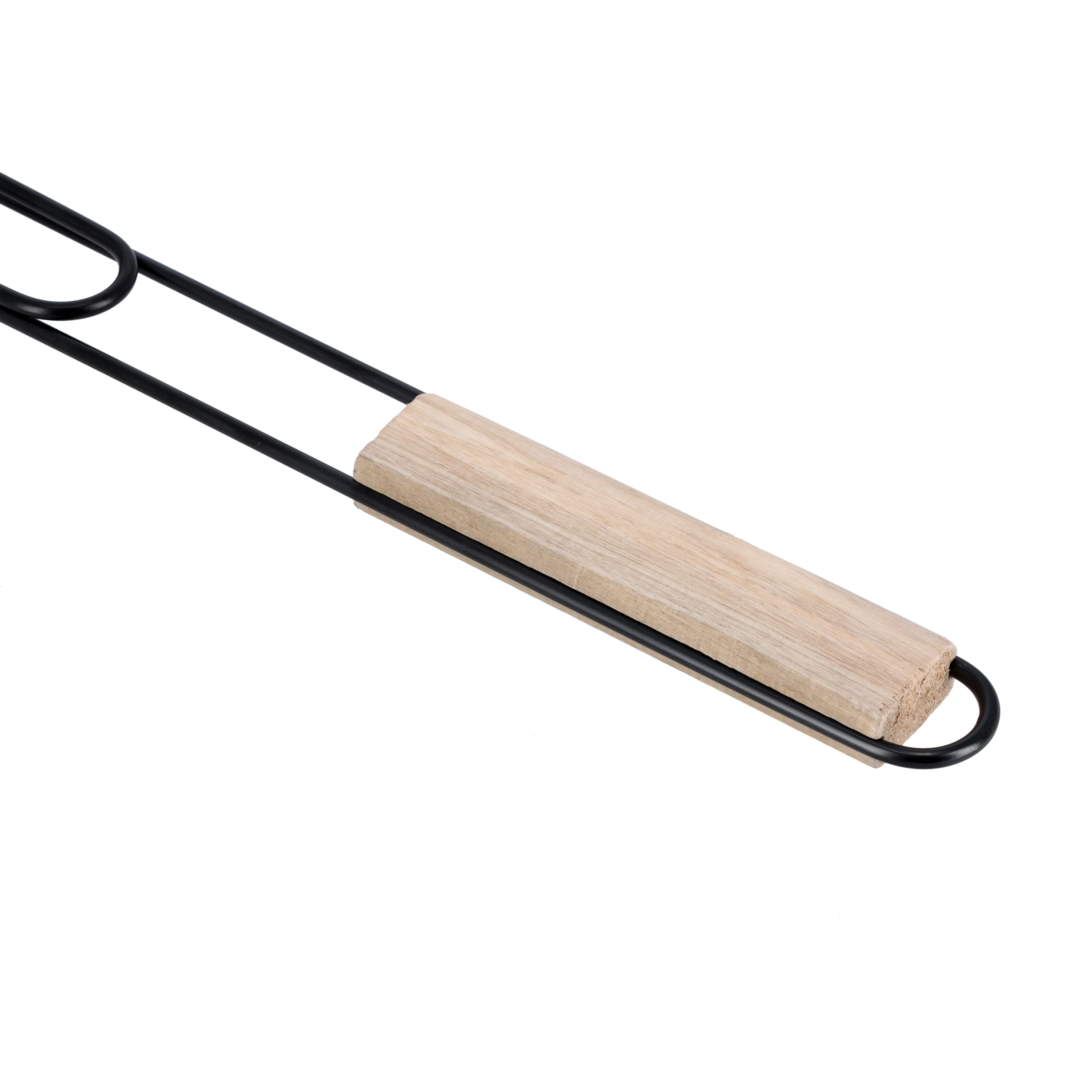 Royalford RF10381 Barbecue Grill 30x40x70cm | Extra Thick Heavy Iron Grill Basket | Wooden Handle | Large Grilling Area | Perfect for Outdoor BBQ, Camping, Picnic Etc - Image 4