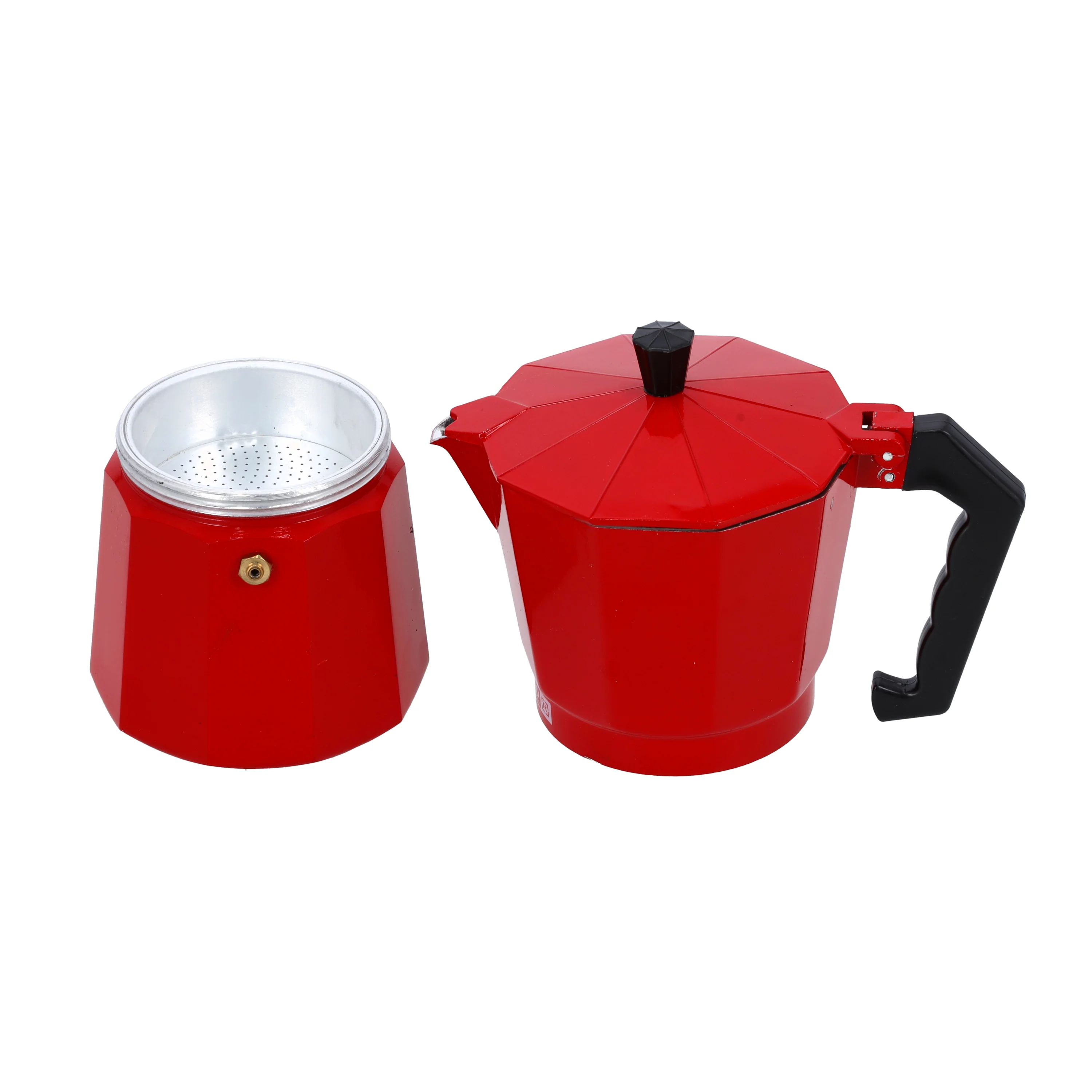 Royalford RF10439 Espresso Coffee Maker | 6 Cups (300ml) Aluminium Moka Pot with Safety Valve |  Durable Body & Heat-Resistant Handle for Gas & Electric Stovetops - Image 5