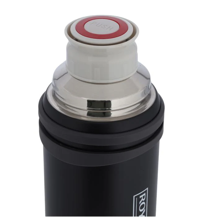 Royalford RF10457 1.80L travel vacuum bottle with double wall stainless steel insulation | keeps drinks hot and cold for long hours, leak resistant and durable - Image 4