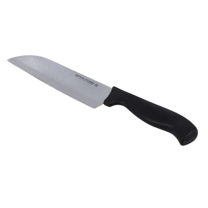 Royalford RF10463 5 Pcs Kitchen Gadget Set | Premium Stainless Steel Kitchen Tools |Peeler, Steak Knife, Paring Knife, Scissors & Chopping Board |Daily Use Cooking Tools - Image 4