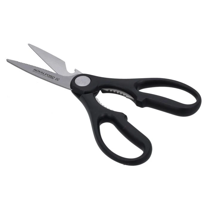 Royalford RF10463 5 Pcs Kitchen Gadget Set | Premium Stainless Steel Kitchen Tools |Peeler, Steak Knife, Paring Knife, Scissors & Chopping Board |Daily Use Cooking Tools - Image 5