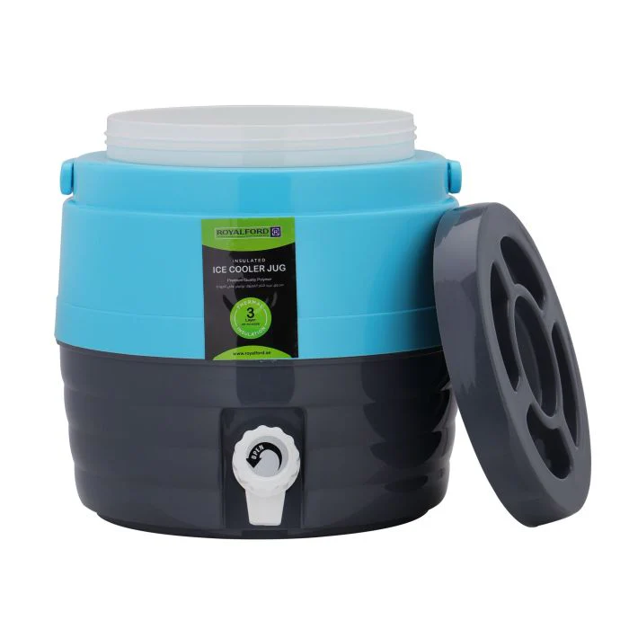 Royalford RF10487 Carry Cool Plus+ 5.5L Water Cooler Jug | PU Foam Insulated Ice Box | Durable Tap| Portable Handle| Premium Body for Home, Office, Travel & Outdoor Use - Image 4