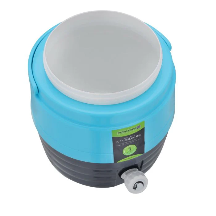 Royalford RF10487 Carry Cool Plus+ 5.5L Water Cooler Jug | PU Foam Insulated Ice Box | Durable Tap| Portable Handle| Premium Body for Home, Office, Travel & Outdoor Use - Image 5