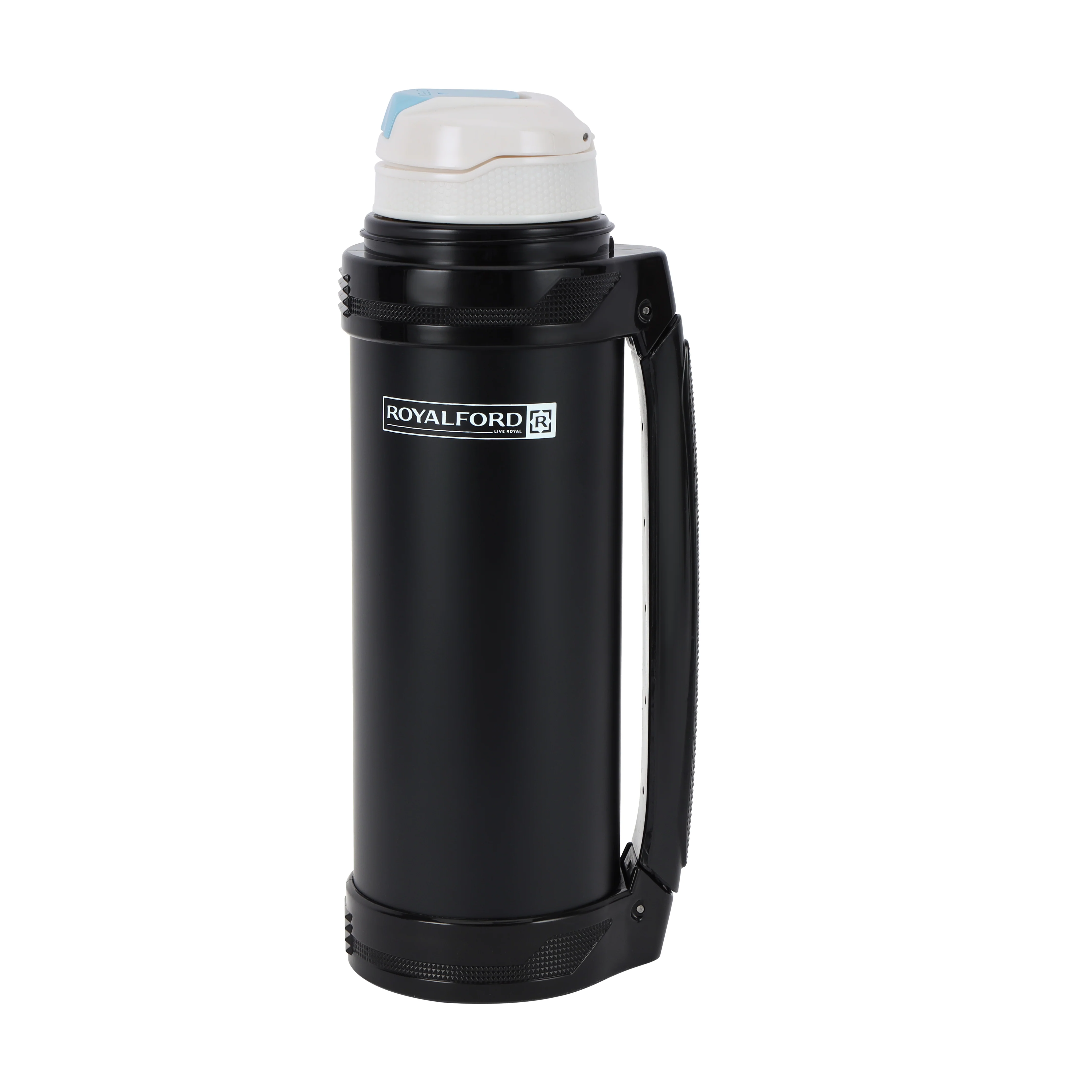 Royalford RF10493 Travel Vacuum Flask 1.0L | Double Wall Stainless Steel Hot & Cold Insulated Flask with SS 304 Inner |  Perfect for Office, Travel & Outdoor Use - Image 3