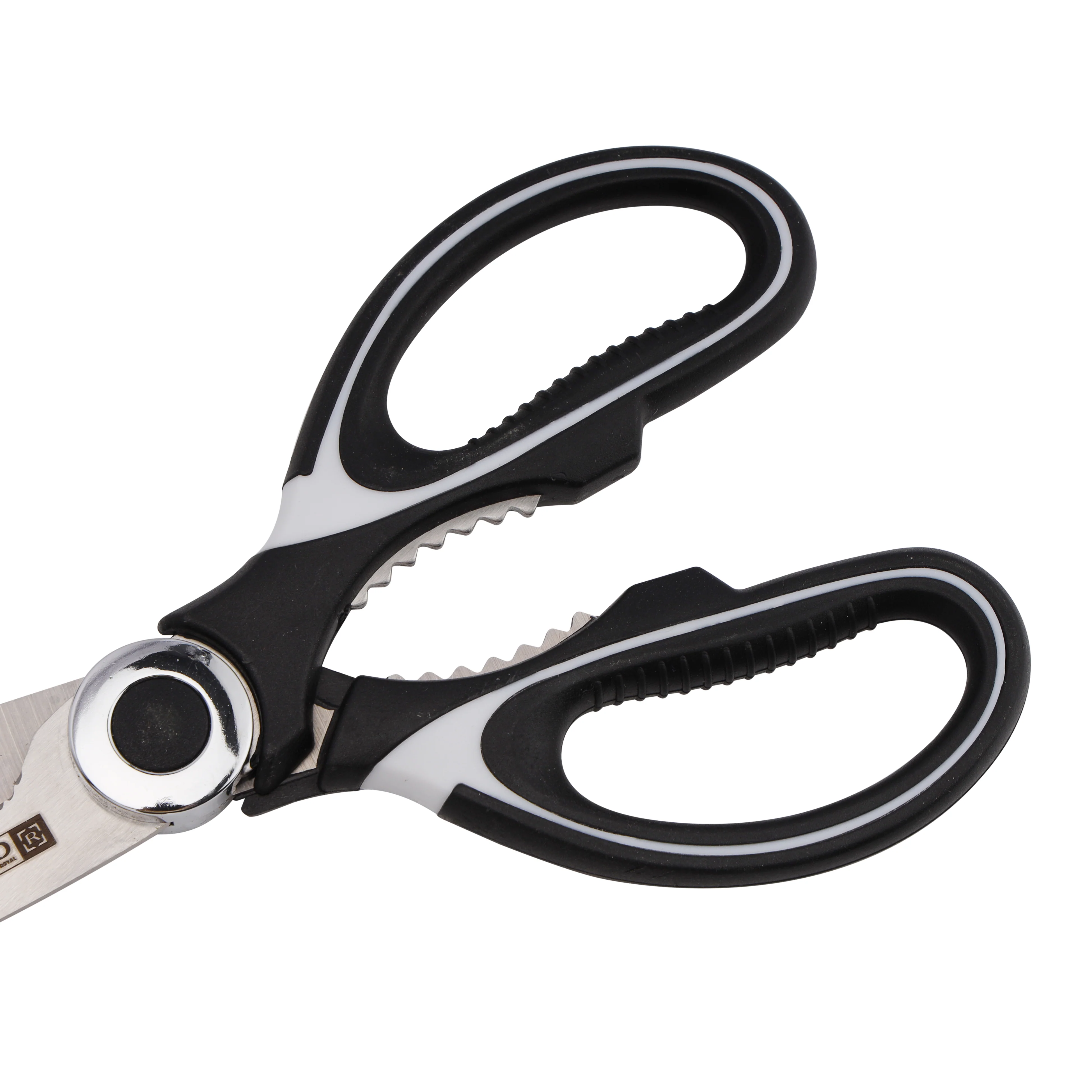 Royalford RF10498 3-in-1 Kitchen Scissors| stainless steel blades, built-in bottle opener & nut cracker| cutter with ergonomic grip, ideal for cutting, cracking| - Image 5