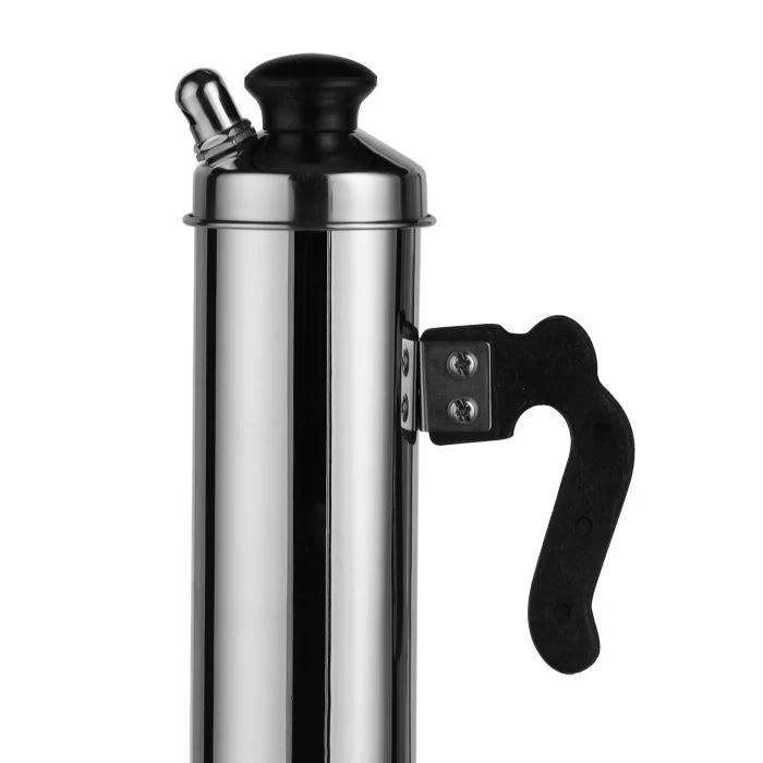 Royalford RF10518 Stainless Steel Whistling Puttu Maker| Premium Food-Grade Construction| Heat-Resistant Bakelite Handle & Knob | Compact Traditional Steamer Design - Image 5