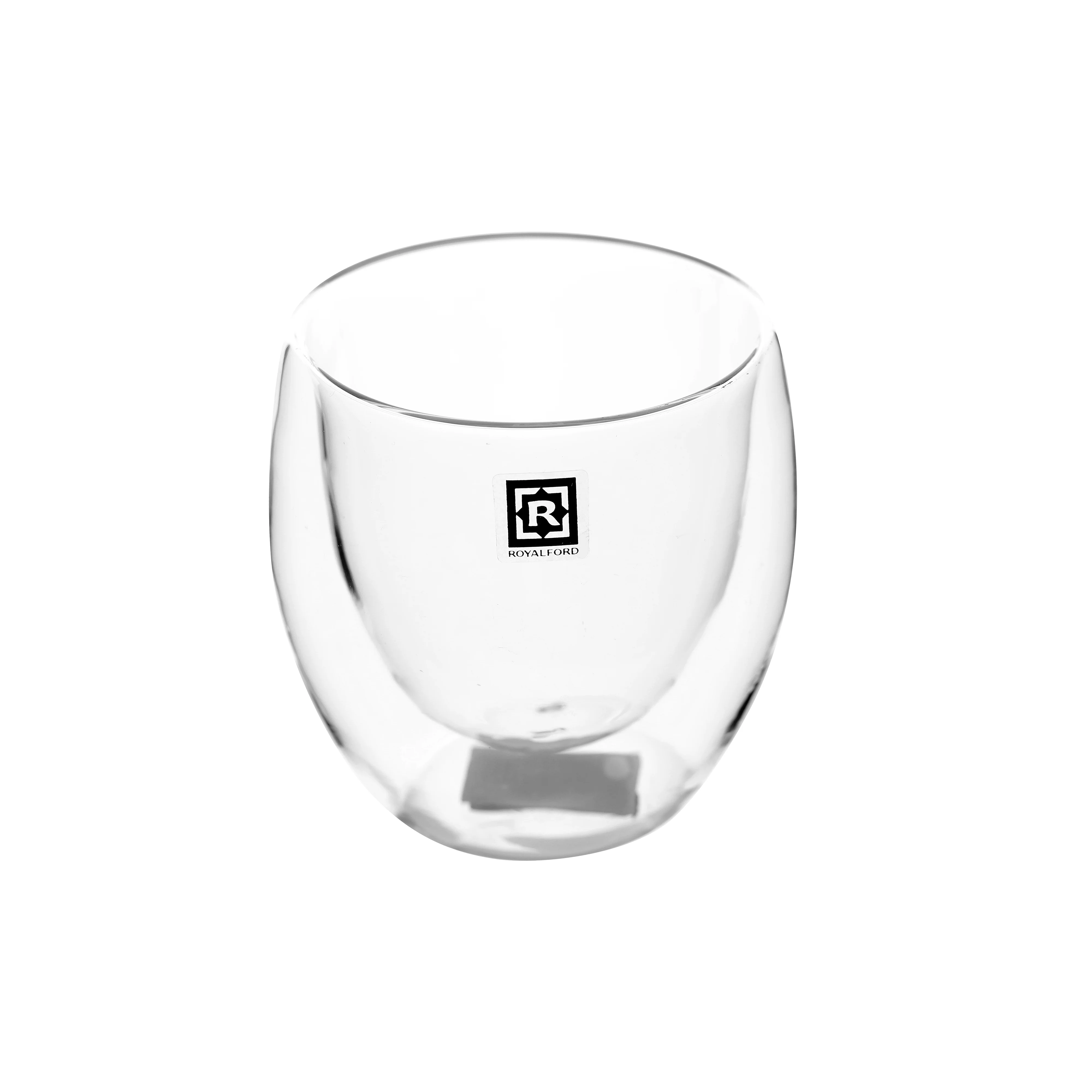 Royalford RF10525 Double Wall Borosilicate Glass Cup Set 250ml | Heat Resistant Transparent Coffee & Tea Cups | Insulated Glass Mugs | Elegant Durable Drinkware - Image 3