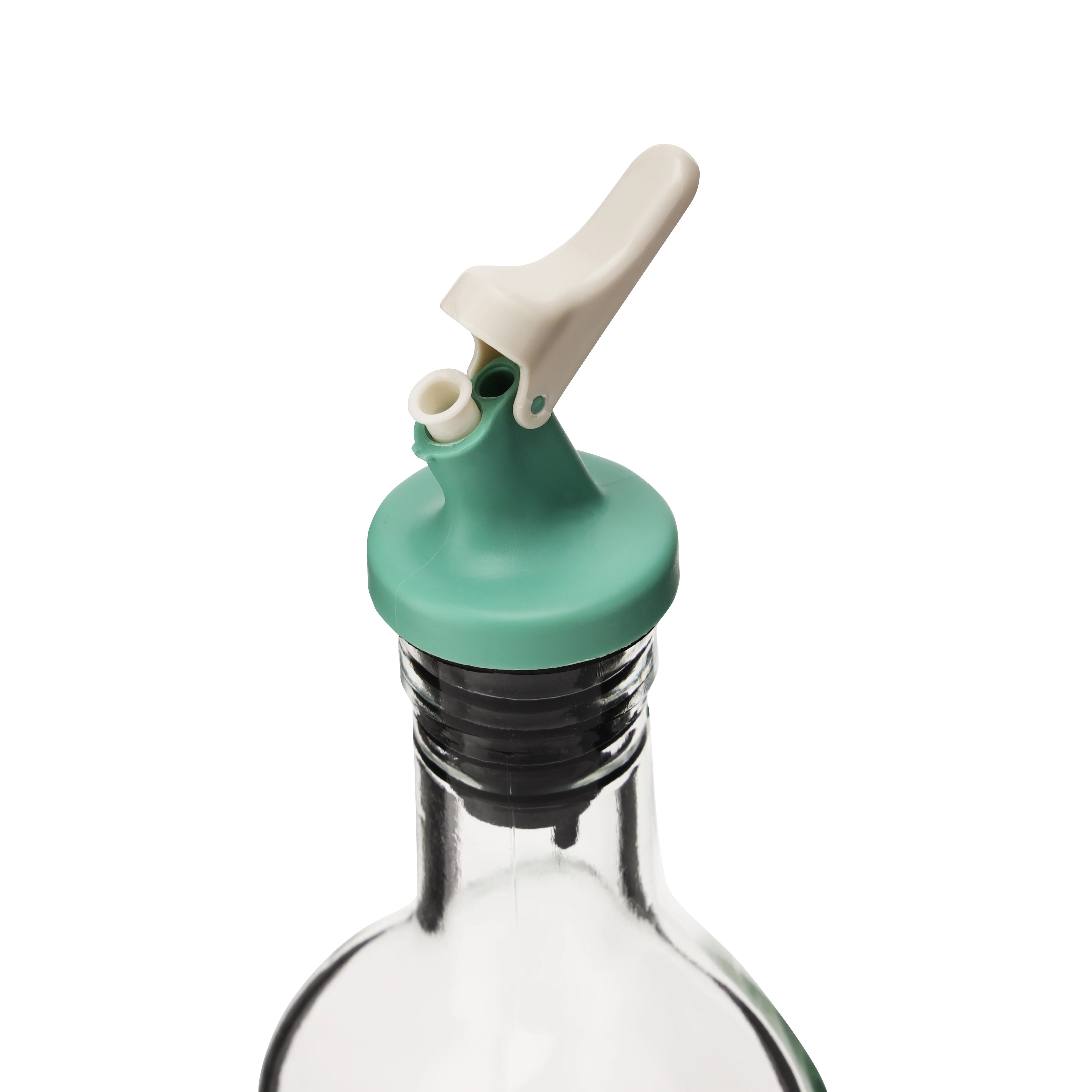 Royalford RF10566 Oil Dispenser Bottle 500ml| flip & seal lid offers precise pouring, leak-proof design| premium glass body, and easy cleaning for everyday kitchen use| - Image 4