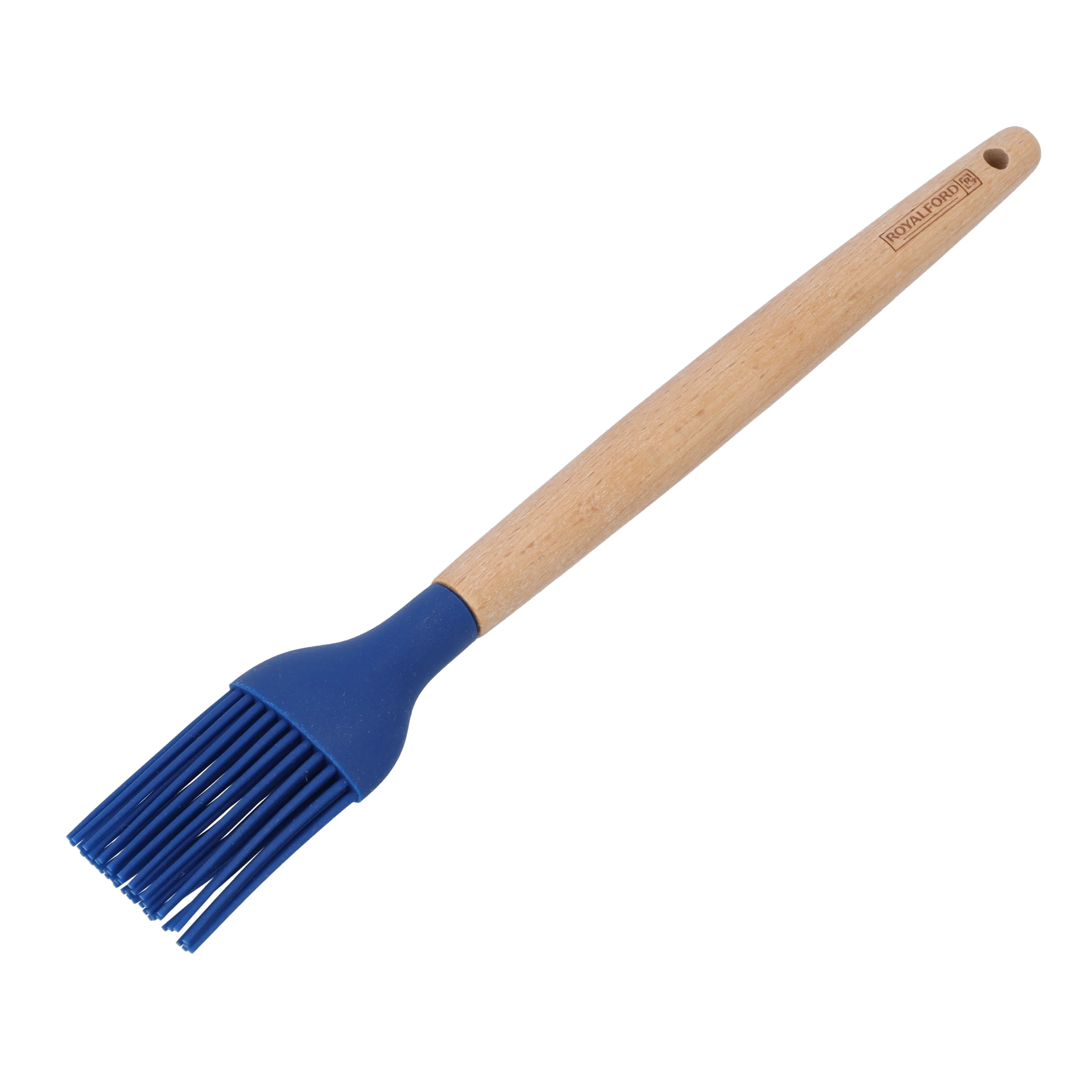 Royalford RF10646 Silicone Oil Brush with wooden handle|  food-grade silicone, Heat-resistant & hygienic| durable basting brush ideal for cooking & oiling tasks| - Image 3