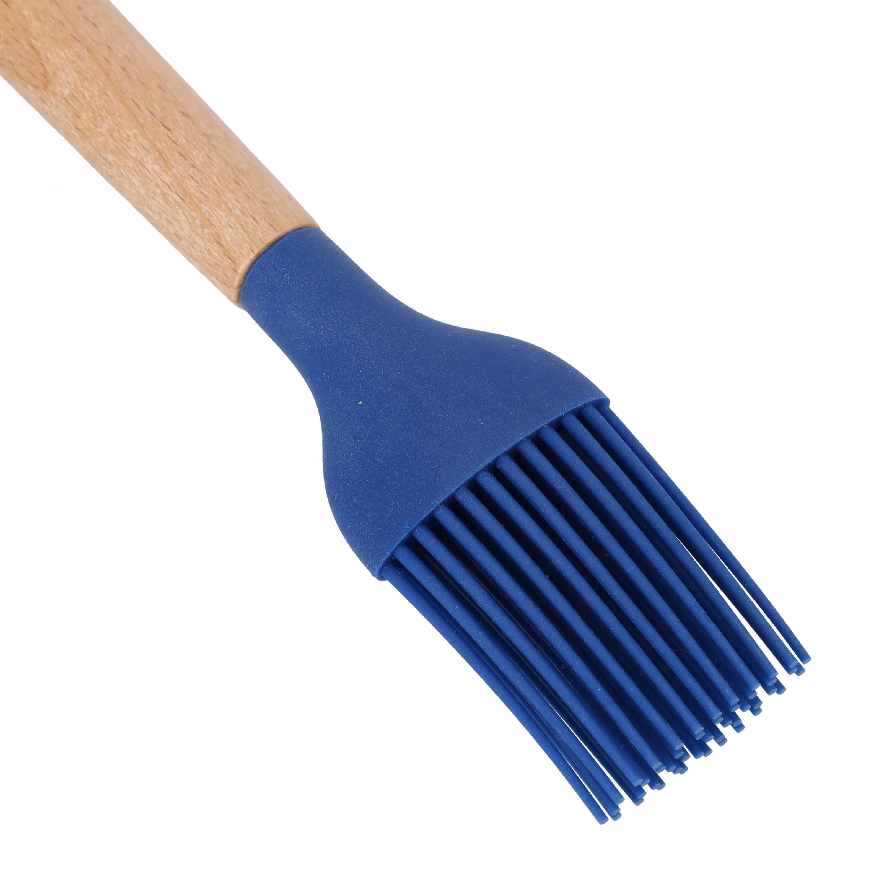 Royalford RF10646 Silicone Oil Brush with wooden handle|  food-grade silicone, Heat-resistant & hygienic| durable basting brush ideal for cooking & oiling tasks| - Image 4