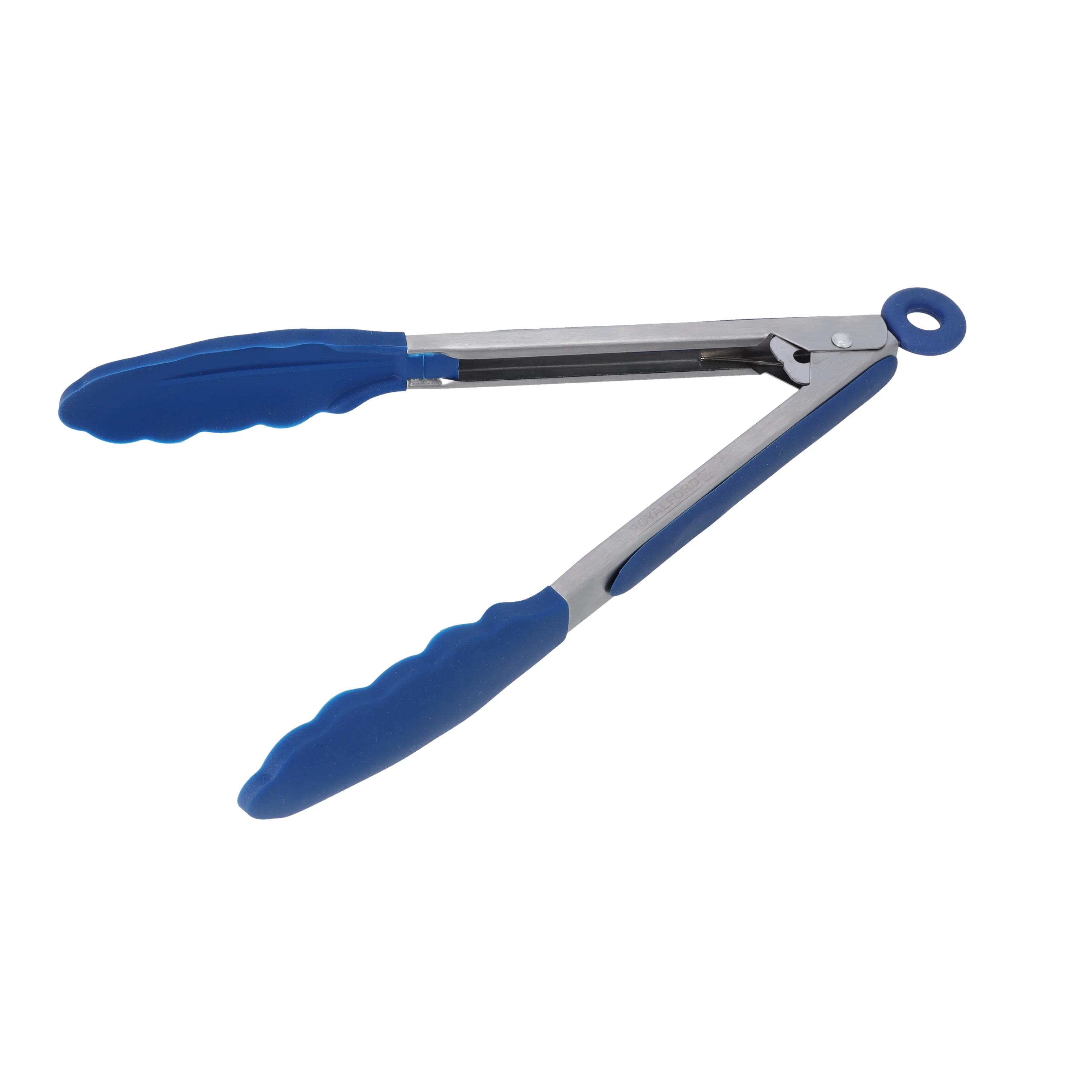 Royalford RF10656 Silicone Food Tong| stainless steel body, heat-resistant & durable, non-slip grip| ergonomic design, ideal for cooking, grilling, serving & kitchen use| - Image 3
