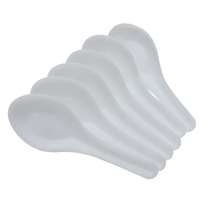Royalford RF10678 44-Piece Opalware Dinner Set | Durable Opal Glass Tableware | Dinner Plates, Dessert Plates, Soup Plates, Bowls, Cups & Saucers| Orange Blossom Design - Image 5
