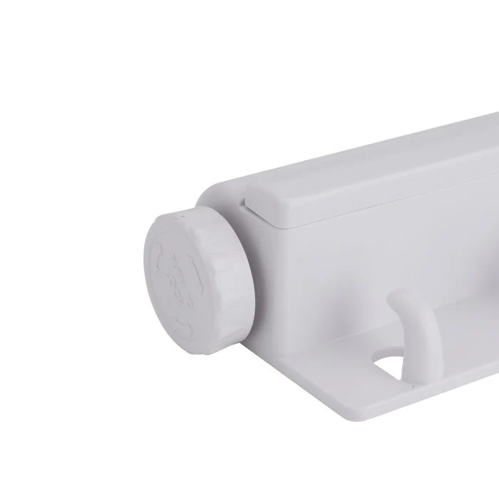 Royalford RF10730 Indoor Cloth Hanger Rope | Retractable Flexible Clothesline up to 3.7M | Strong ABS Body | Space-Saving Wall Mounted Design for Indoor Laundry Drying - Image 7