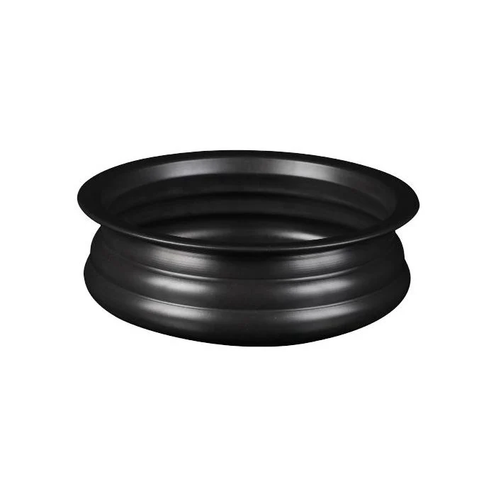 Royalford RF10748 Hard Anodized Uruli |  Steel Lid | 1.7L Capacity | Durable Food Grade Aluminium Cookware | Even Heat Distribution | Perfect for Traditional Cooking - Image 2