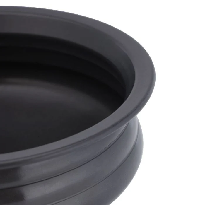Royalford RF10748 Hard Anodized Uruli |  Steel Lid | 1.7L Capacity | Durable Food Grade Aluminium Cookware | Even Heat Distribution | Perfect for Traditional Cooking - Image 5
