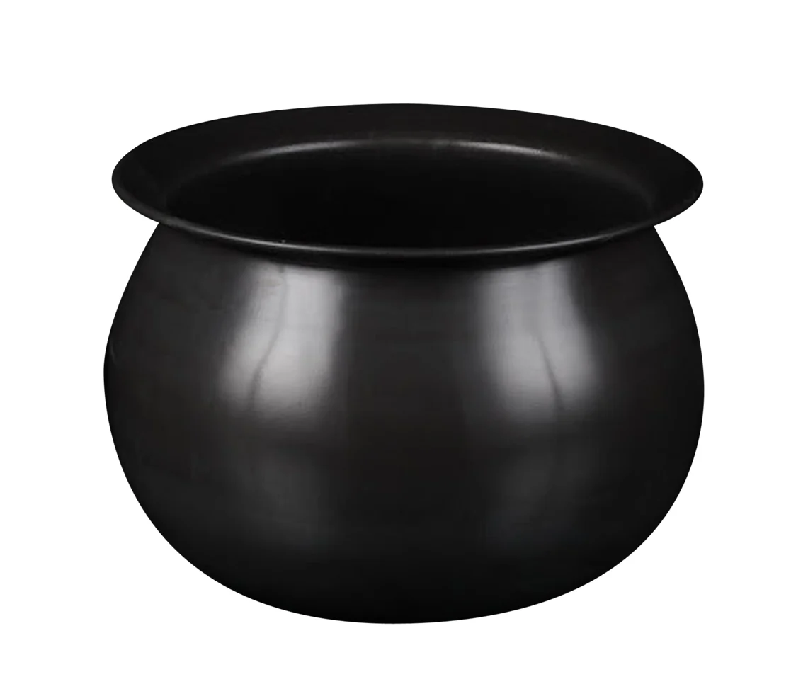Royalford RF10751 Hard Anodized Rice Pot | 4.0L  Capacity | Steel Lid |  Even Heat Distribution | Durable Food Grade Aluminium Cooking Pot for Rice &  Curry Boiling - Image 2