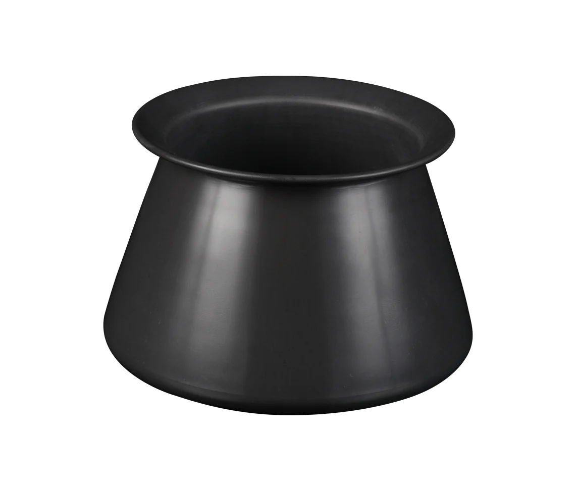 Royalford RF10752 Hard Anodized Curry Pot with Steel Lid | 2.3L Capacity | Durable Food Grade Aluminium Cookware | Quick Even Heat Distribution for Daily Curry Cooking