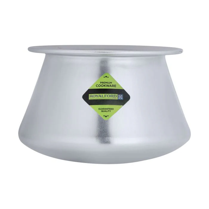 Royalford RF10758 Hard Anodized Curry Pot | 2.3L | Steel Lid | Durable Aluminium Cookware for Daily Cooking | Quick Even Heat Distribution | Non Toxic & Stain Resistant - Image 2