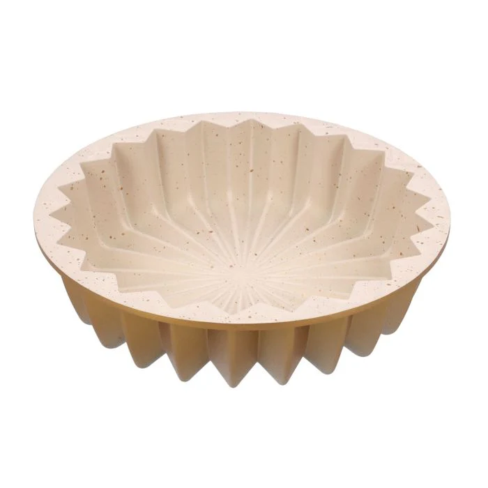 Royalford RF10840 Classic Bundt Cake Pan | Granite Coated Cast Aluminium | Non-Stick Bakeware | Even Heat Distribution & Easy Food Release | Durable Premium Baking Mould - Image 5