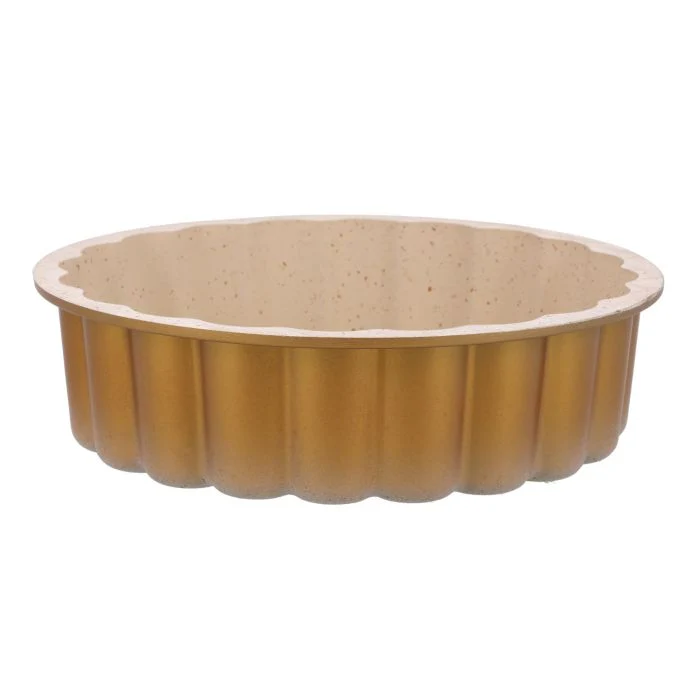 Royalford RF10841 Elegant Bundt Cake Pan | Granite Coated Cast Aluminium Bakeware |  Even Heat Distribution & Easy Food Release | Premium Durable Non-Stick Baking Mould - Image 2
