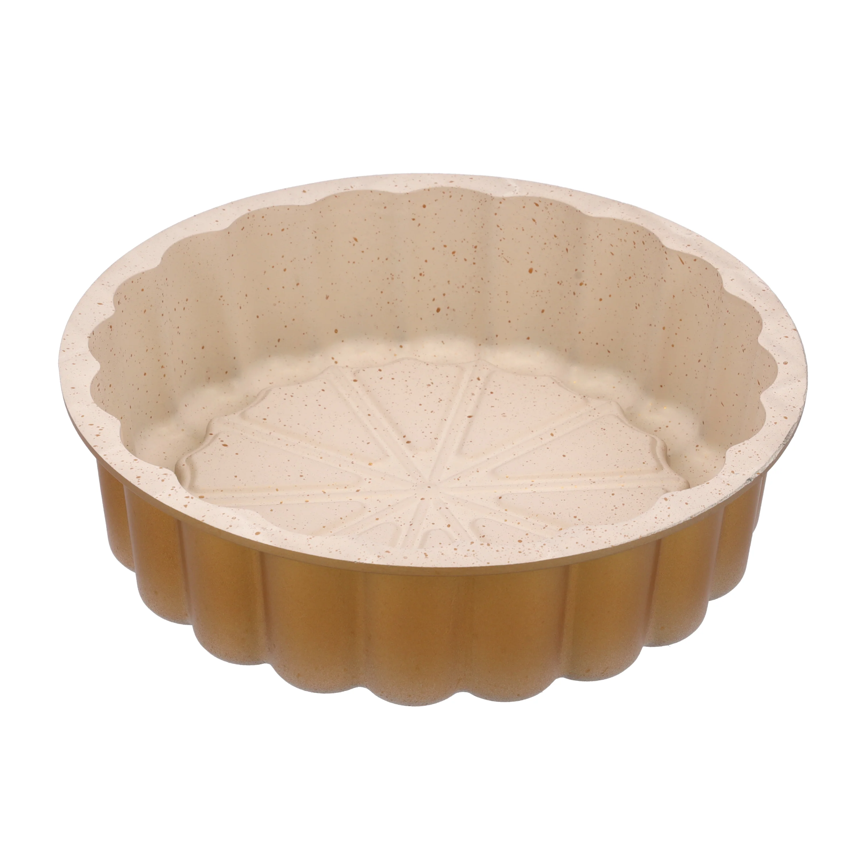 Royalford RF10841 Elegant Bundt Cake Pan | Granite Coated Cast Aluminium Bakeware |  Even Heat Distribution & Easy Food Release | Premium Durable Non-Stick Baking Mould - Image 3
