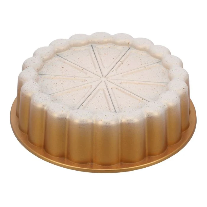 Royalford RF10841 Elegant Bundt Cake Pan | Granite Coated Cast Aluminium Bakeware |  Even Heat Distribution & Easy Food Release | Premium Durable Non-Stick Baking Mould - Image 4