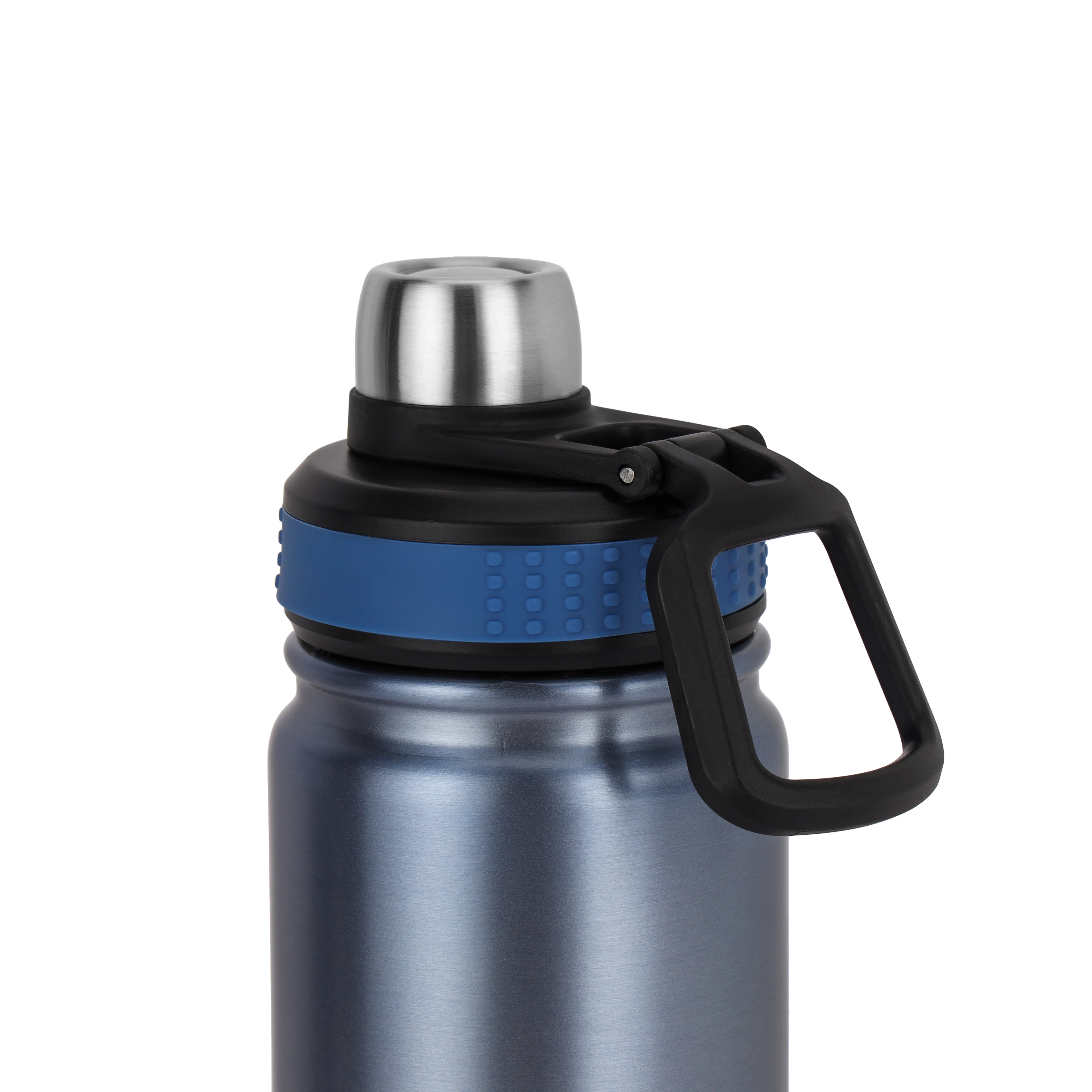 Royalford RF10983 Stainless Steel Vacuum Sports Bottle 650ml | Double Wall Insulation for Hot and Cold Drinks | Leak Resistant Design for Gym, Travel &  Office Use - Image 3