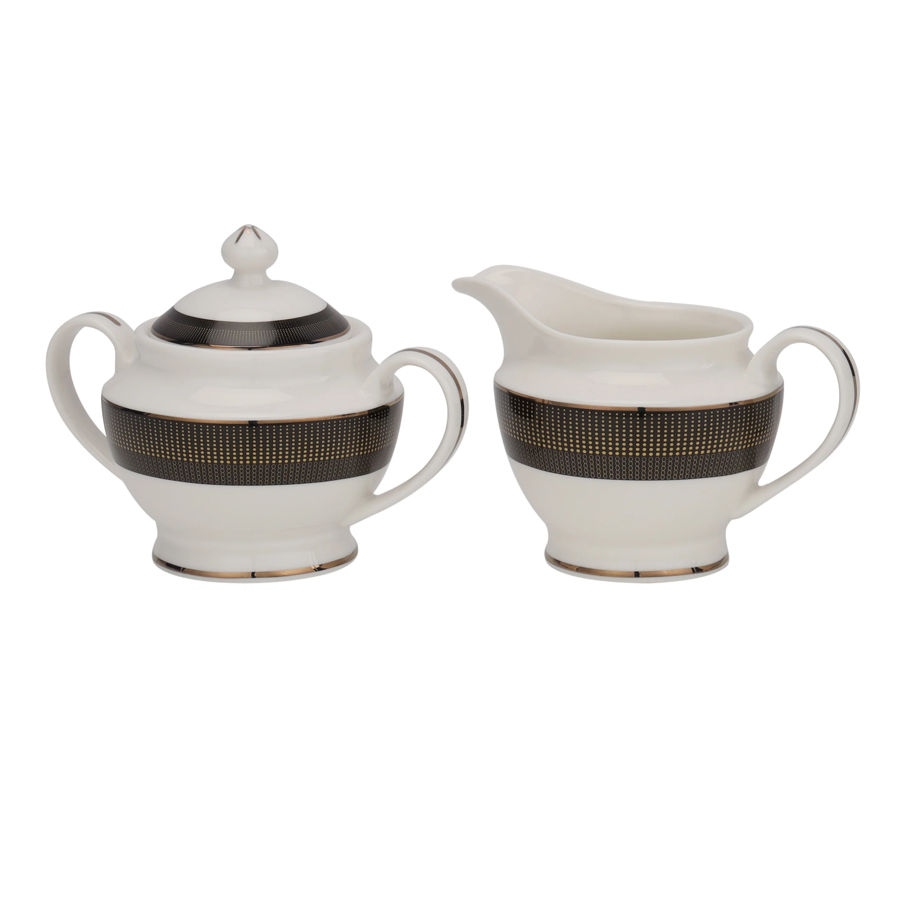 Royalford RF11046 83-Piece Premium Bone China Dinner Set | Elegant Tableware | Durable Lightweight Design| Dishwasher Safe | Complete Dining Collection for Homes - Image 4