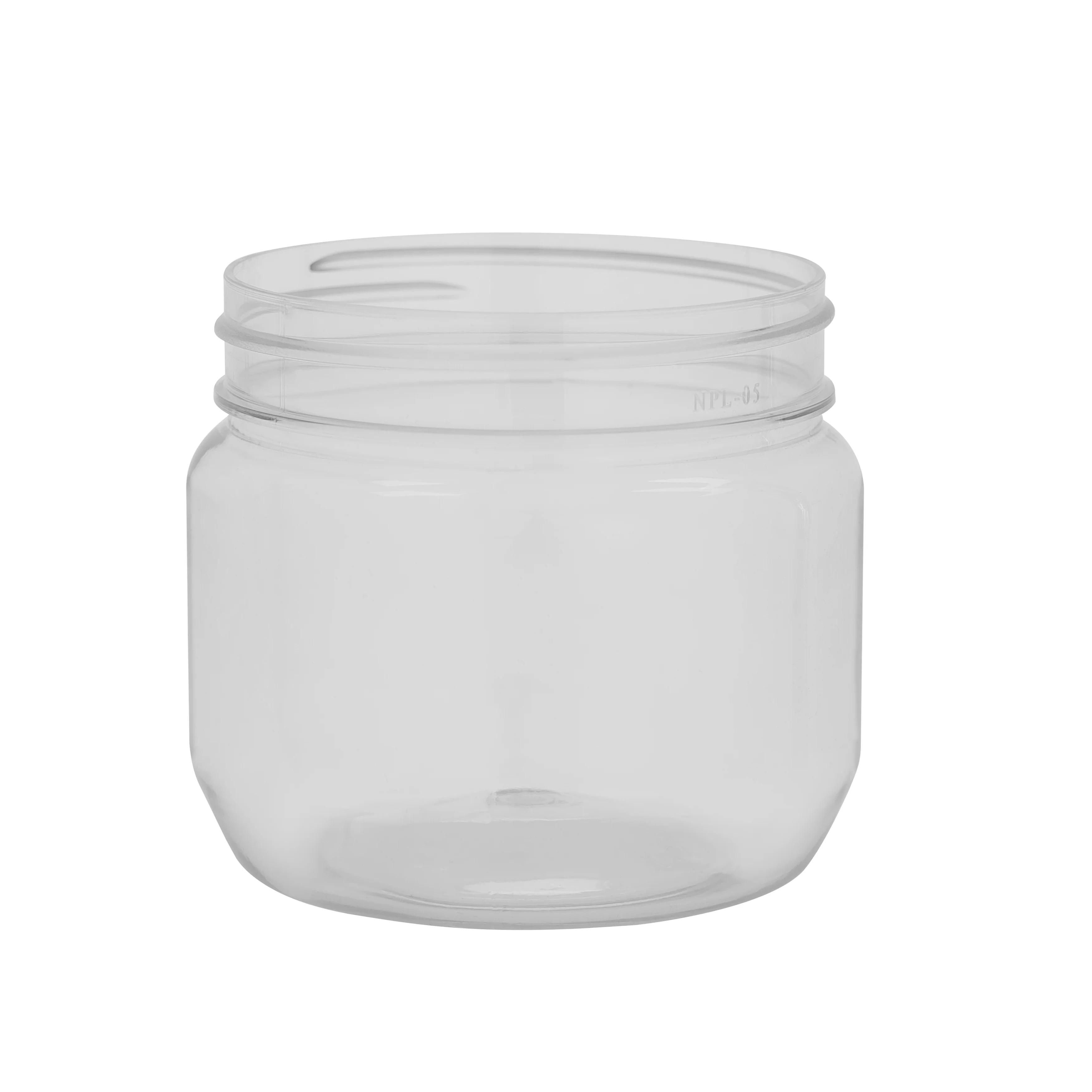 RoyalFord RF11094 Round Airtight PET Jar | 250ML | BPA Free | Leak Proof & Odor Free Storage Container | Perfect for Kitchen Food Grains, Spices &  Snacks | Durable - Image 4