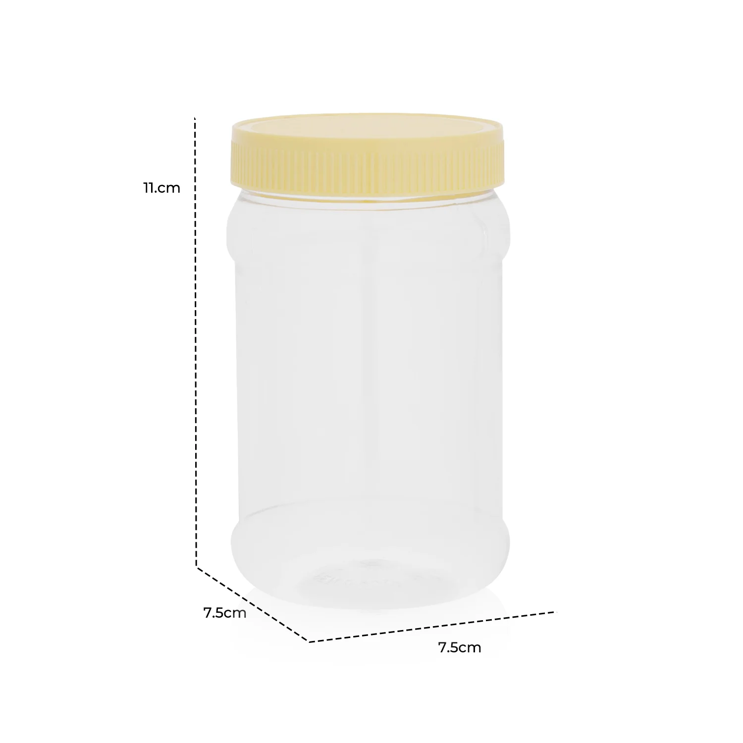 Royalford RF11095 Airtight PET Jar | 500ml | BPA Free Leak Proof Food Storage Container | Transparent Plastic Kitchen Storage Jars with Lid | Lightweight & long-lasting - Image 4