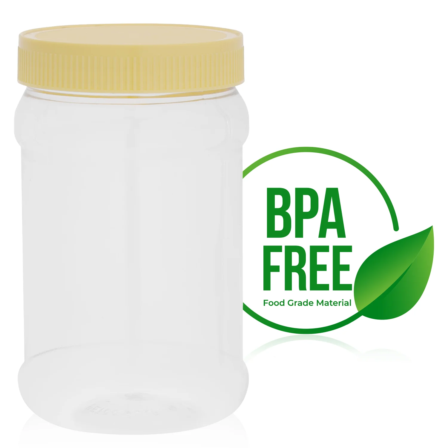 Royalford RF11096 Airtight PET Jar 750ml | BPA Free Leak Proof Food Storage Container | Transparent Plastic Kitchen Storage Jar for Spices, Snacks, Dry Food & Grains - Image 2