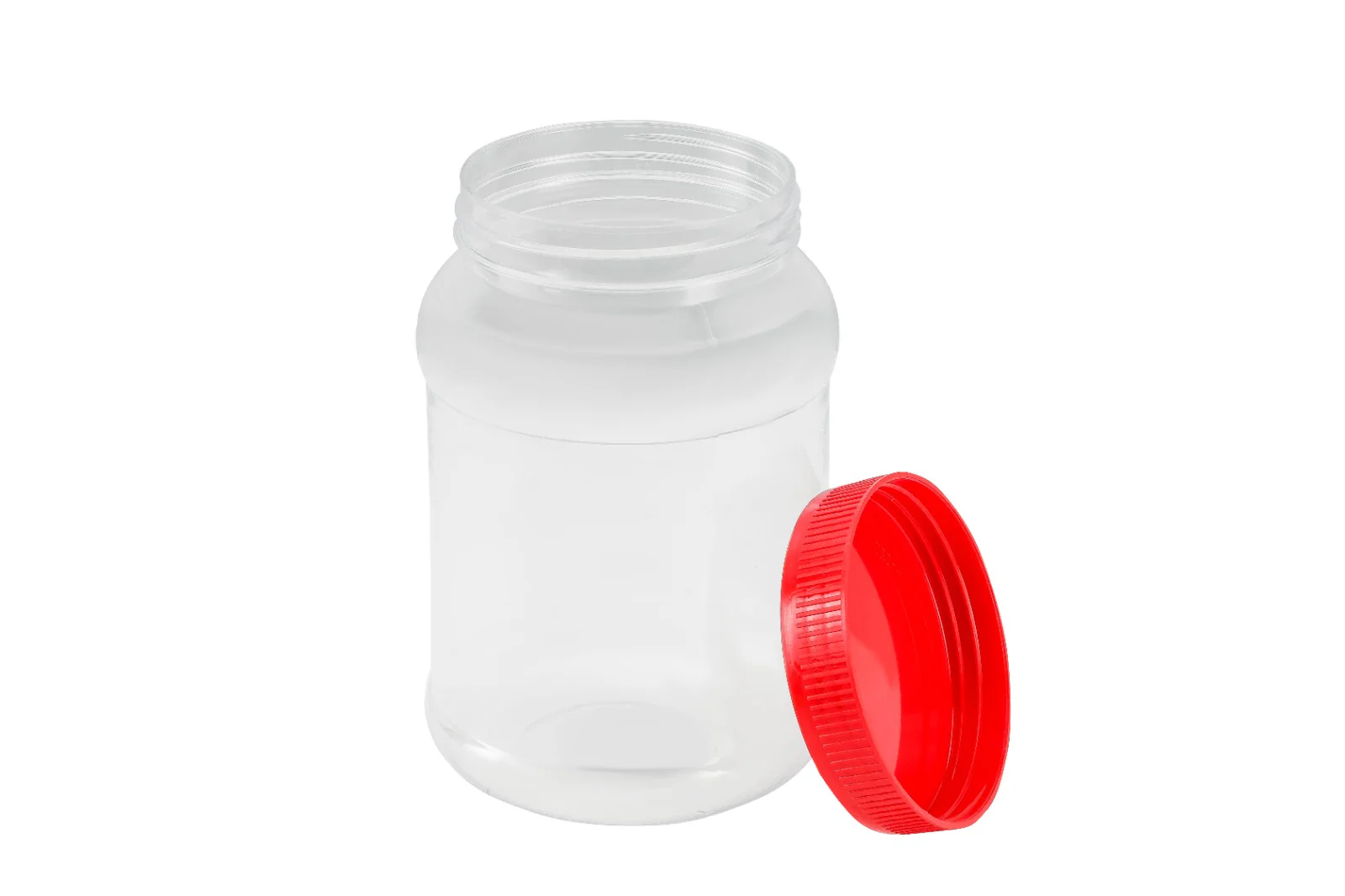 Royalford RF11097 Airtight PET Jar 1000ML | BPA Free Leak Proof Food Storage Container with Secure Lid |  Kitchen Storage Jar for Grains, Snacks & Sugar Pantry Use - Image 2