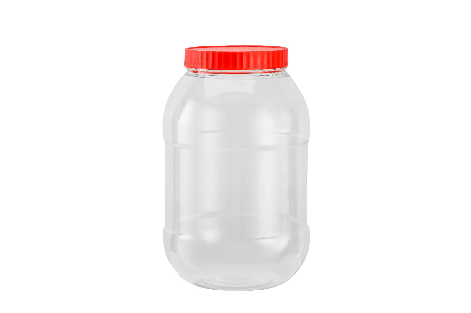 Royalford RF11101 5000ml Air-Tight PET Jar| Food Storage Container & BPA-Free Leak-Proof Airtight| Kitchen Storage Jar for Grains, Snacks, Flour, Durable & Transparent|