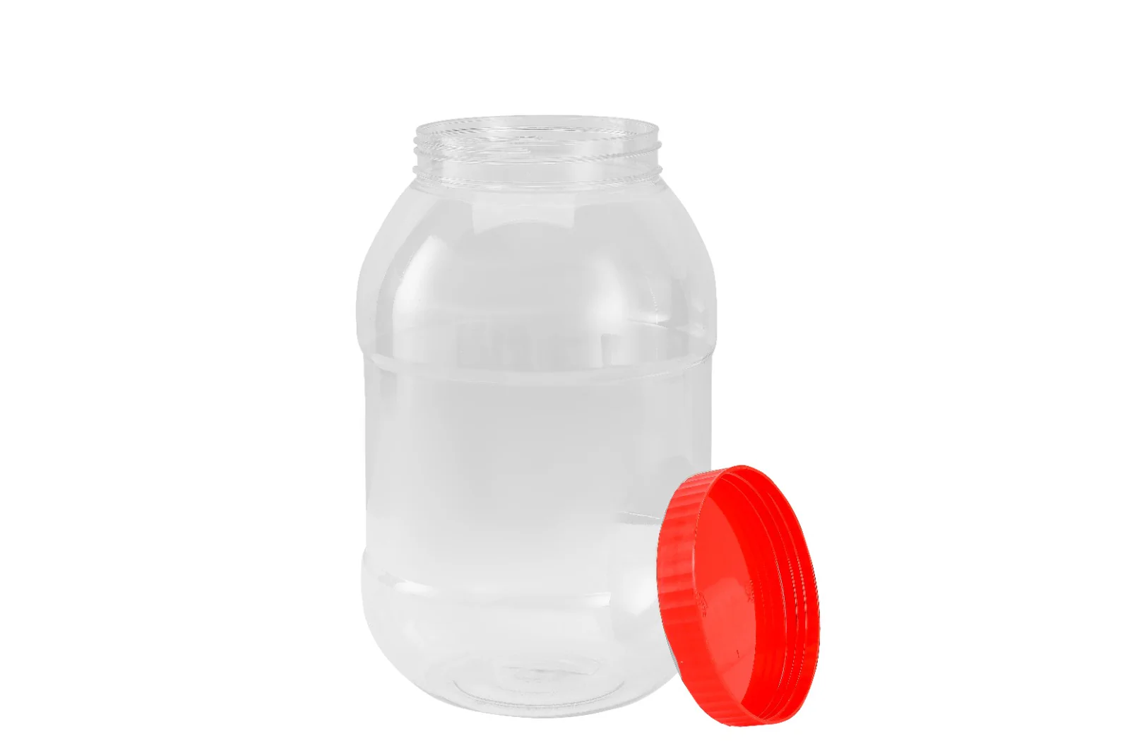 Royalford RF11101 5000ml Air-Tight PET Jar| Food Storage Container & BPA-Free Leak-Proof Airtight| Kitchen Storage Jar for Grains, Snacks, Flour, Durable & Transparent| - Image 2