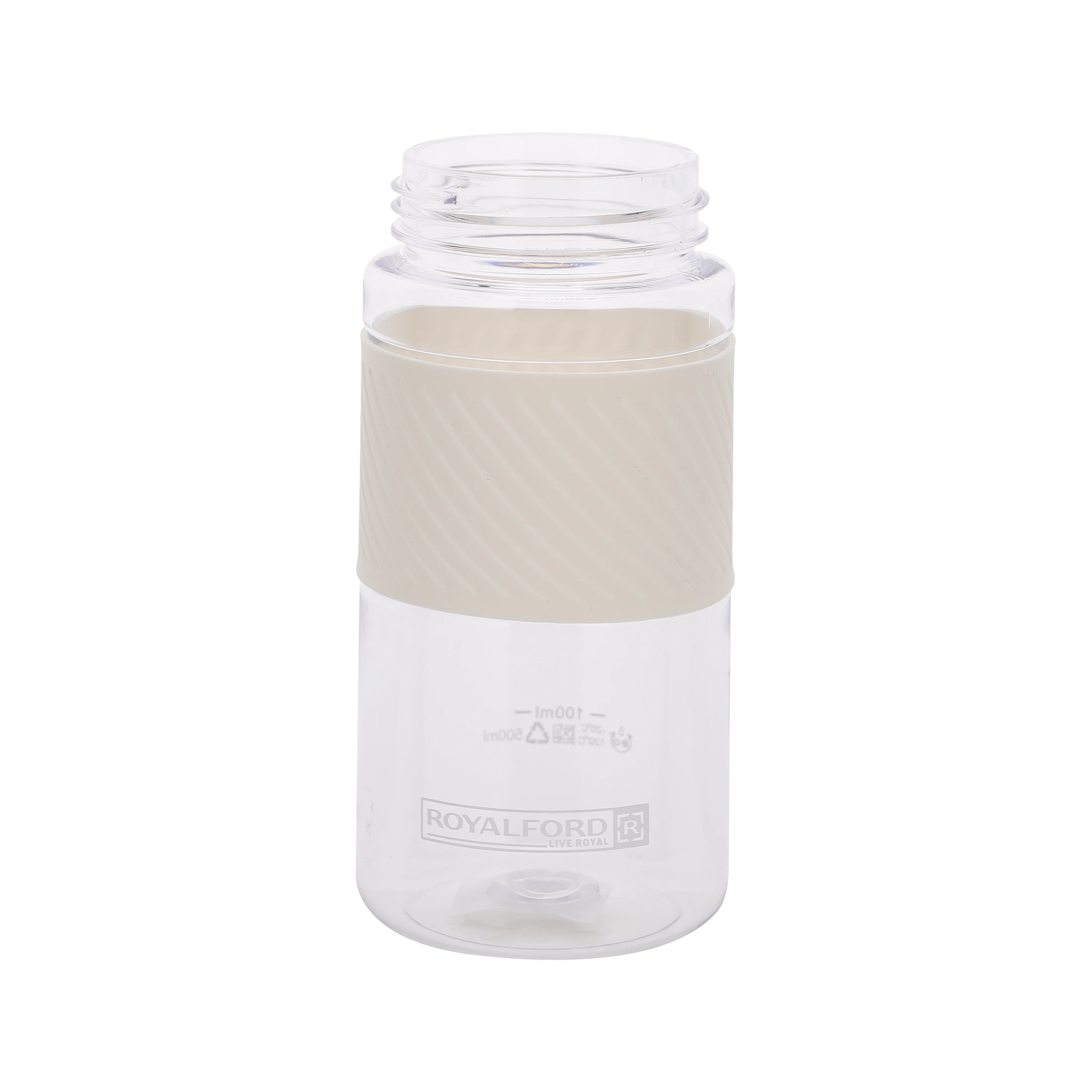 Royalford RF11110 500ML BPA-Free Water Bottle | Leakproof Flip Top Lid | Portable Lightweight Drinking Bottle | Perfect  for Gym, Travel, Office, School & Outdoor Use - Image 5