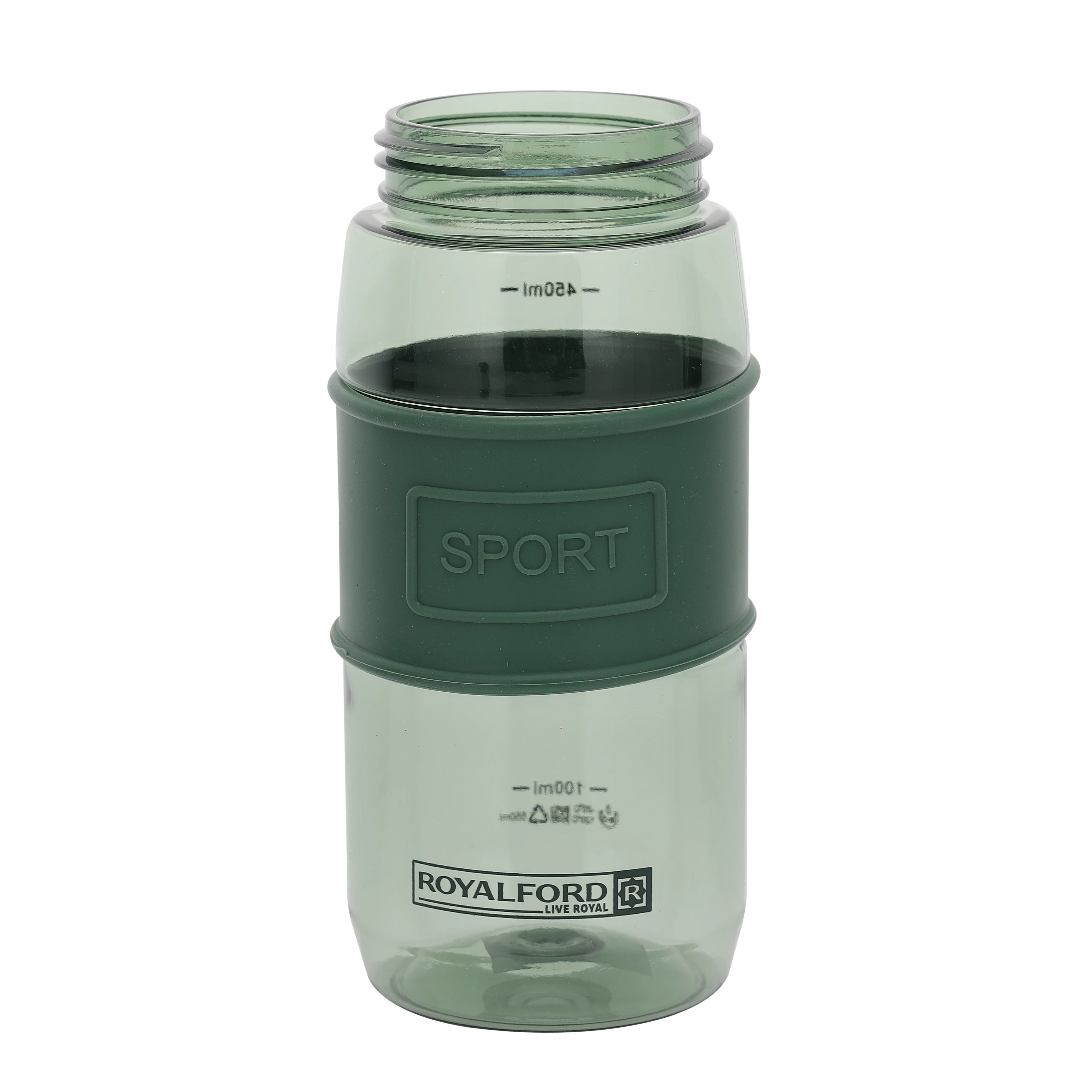Royalford RF11111 550ML Water Bottle | BPA Free Leak-Proof Sports Drinking Bottle with Handle | Lightweight Eco-Friendly Polymer Design for School, Gym & Travel - Image 3