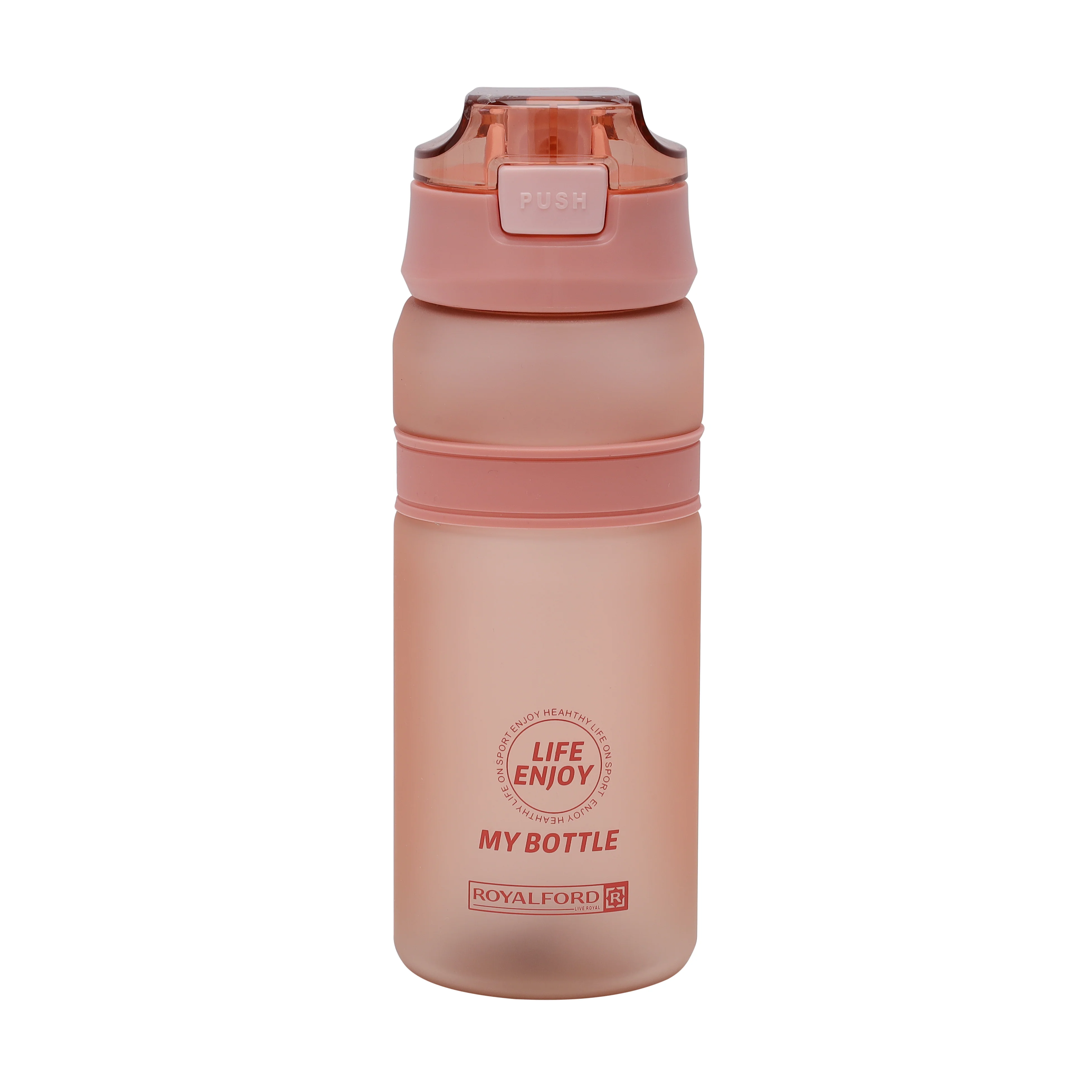 Royalford RF11116 700ML Water Bottle | BPA Free Leak-Proof Design | Hot & Cold Drink Compatible| Durable Eco-Friendly Bottle | Perfect for Gym, School & Office Use