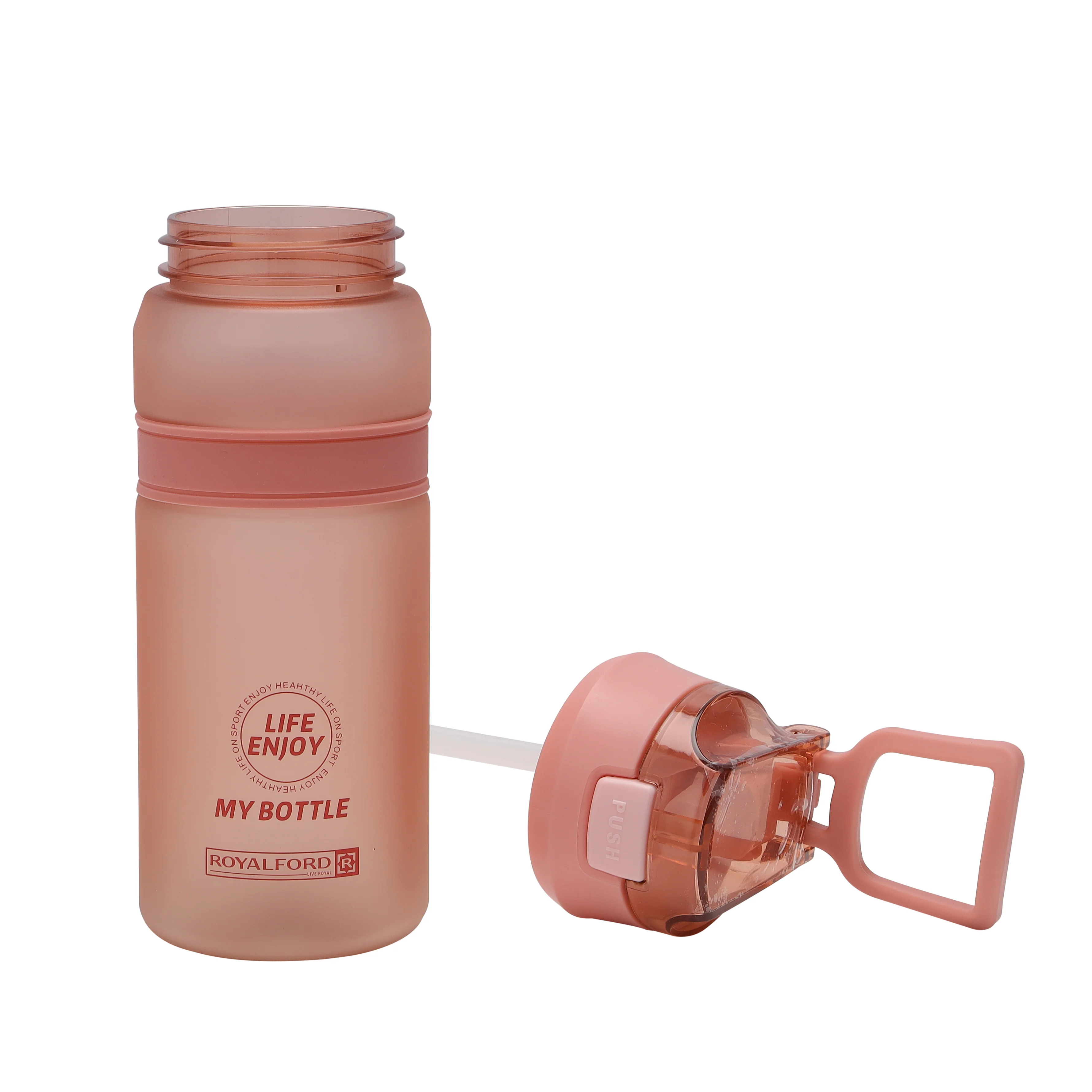 Royalford RF11116 700ML Water Bottle | BPA Free Leak-Proof Design | Hot & Cold Drink Compatible| Durable Eco-Friendly Bottle | Perfect for Gym, School & Office Use - Image 3