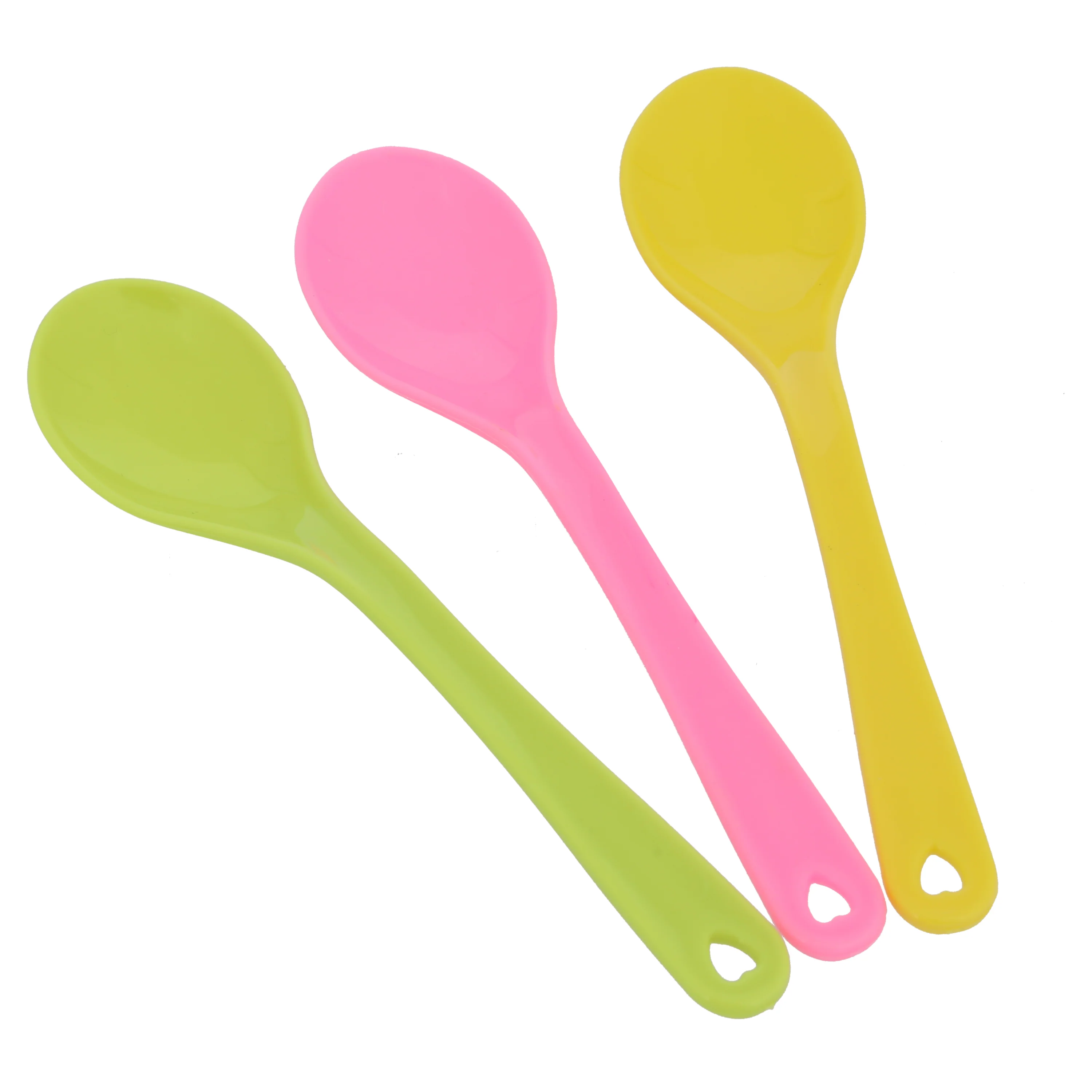 Royalford RF11129 12PCS Boutique Spoon Set| from premium plastic, lightweight colorful spoons with ergonomic design| perfect for desserts, snacks, and daily use| - Image 3