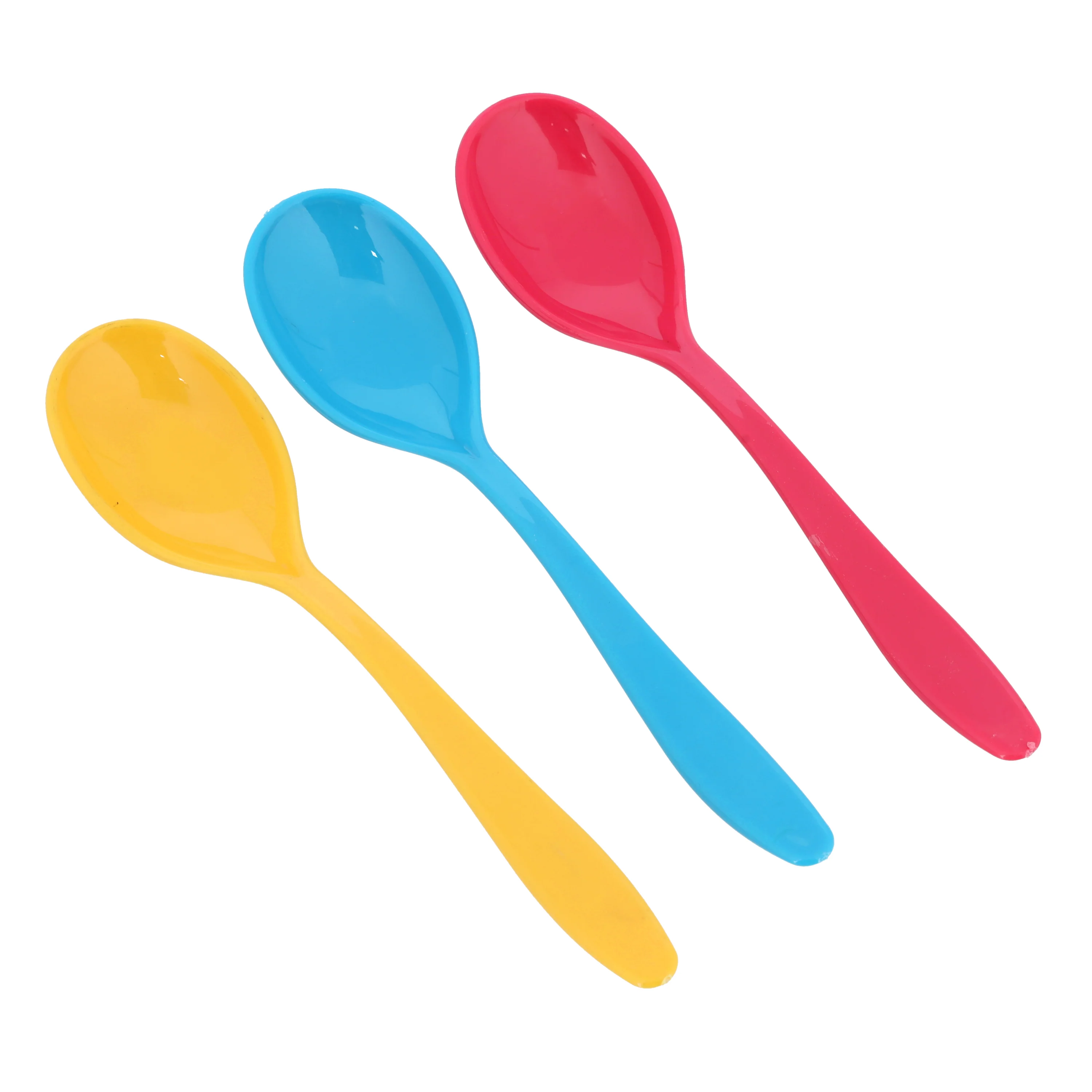 Royalford RF11130 6PCS Boutique Spoon Set | made from premium plastic & lightweight | colorful spoons with ergonomic design, for desserts, snacks and daily use| - Image 4