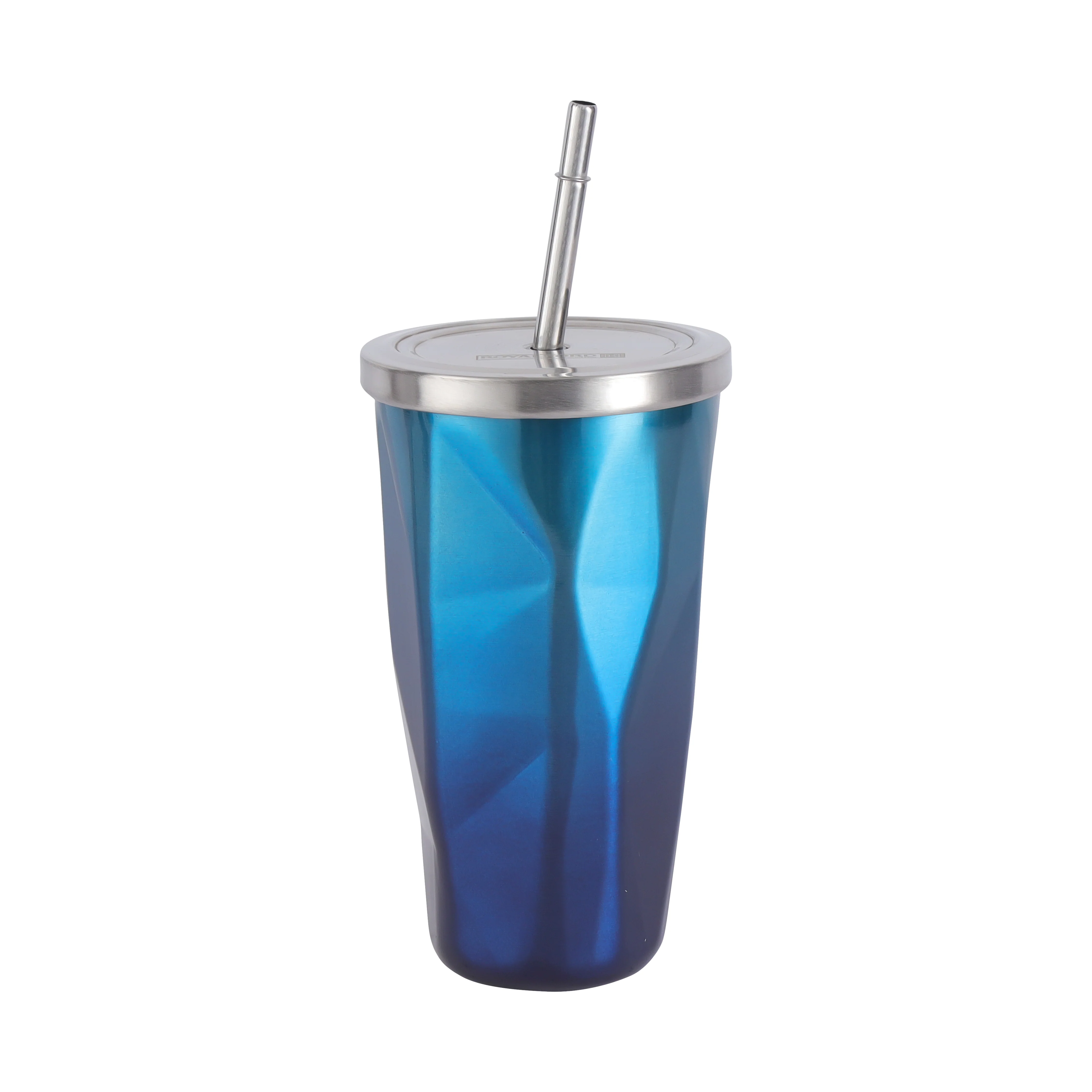 Royalford RF11137 450ml Vacuum Mug with Straw | Double Wall Stainless Steel Insulated Tumbler for Hot & Cold Drinks| Leak-Proof Travel Cup for Home, Office & Outdoors - Image 2
