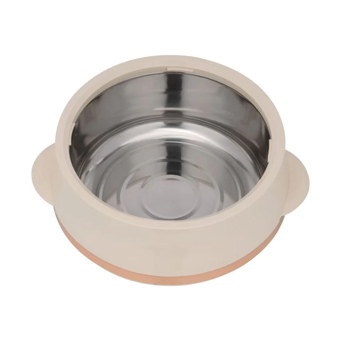 Royalford RF11144 Elite Gold Insulated Casserole, Firm Twist Lock | Strong Handles | Double Wall Insulated Serving Pot, Chapati Storage Box, Roti Serving Pot, Chapati Dabba - Image 3