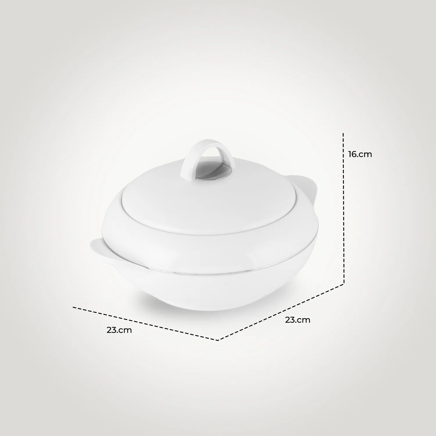 Royalford RF11151 Omega Gold Insulated Casserole 1600ML | Premium PU Insulated Hot  Food Server | Stainless Steel Inner| Firm Twist Lock Lid| Hygienic & Elegant - Image 4
