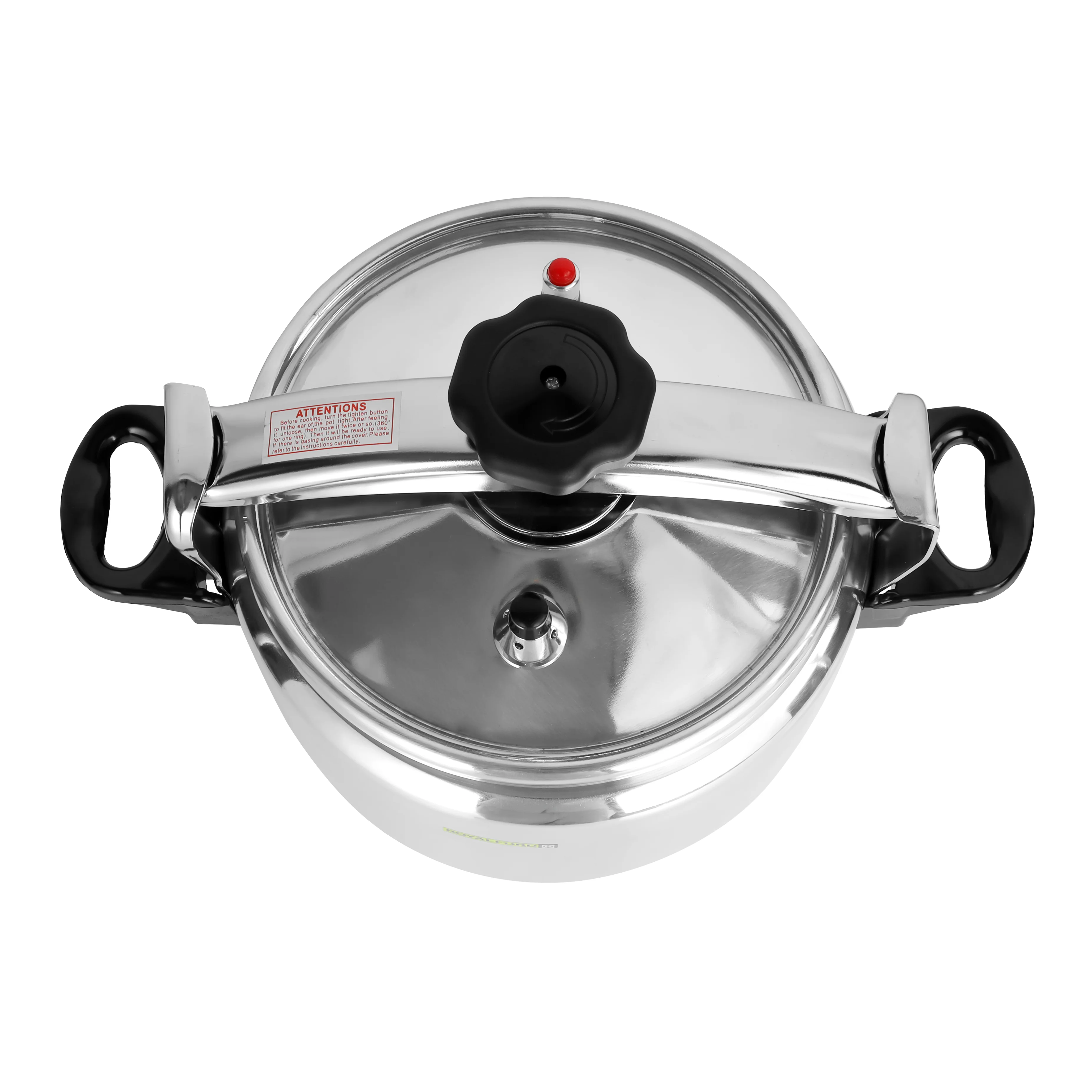 Royalford RF11176 Aluminium Pressure Cooker 11L | Durable Aluminium Alloy Body| Multi-Safety Device| Pressure Indicator| Special Valve & Three-Ply Base |High Thickness - Image 3