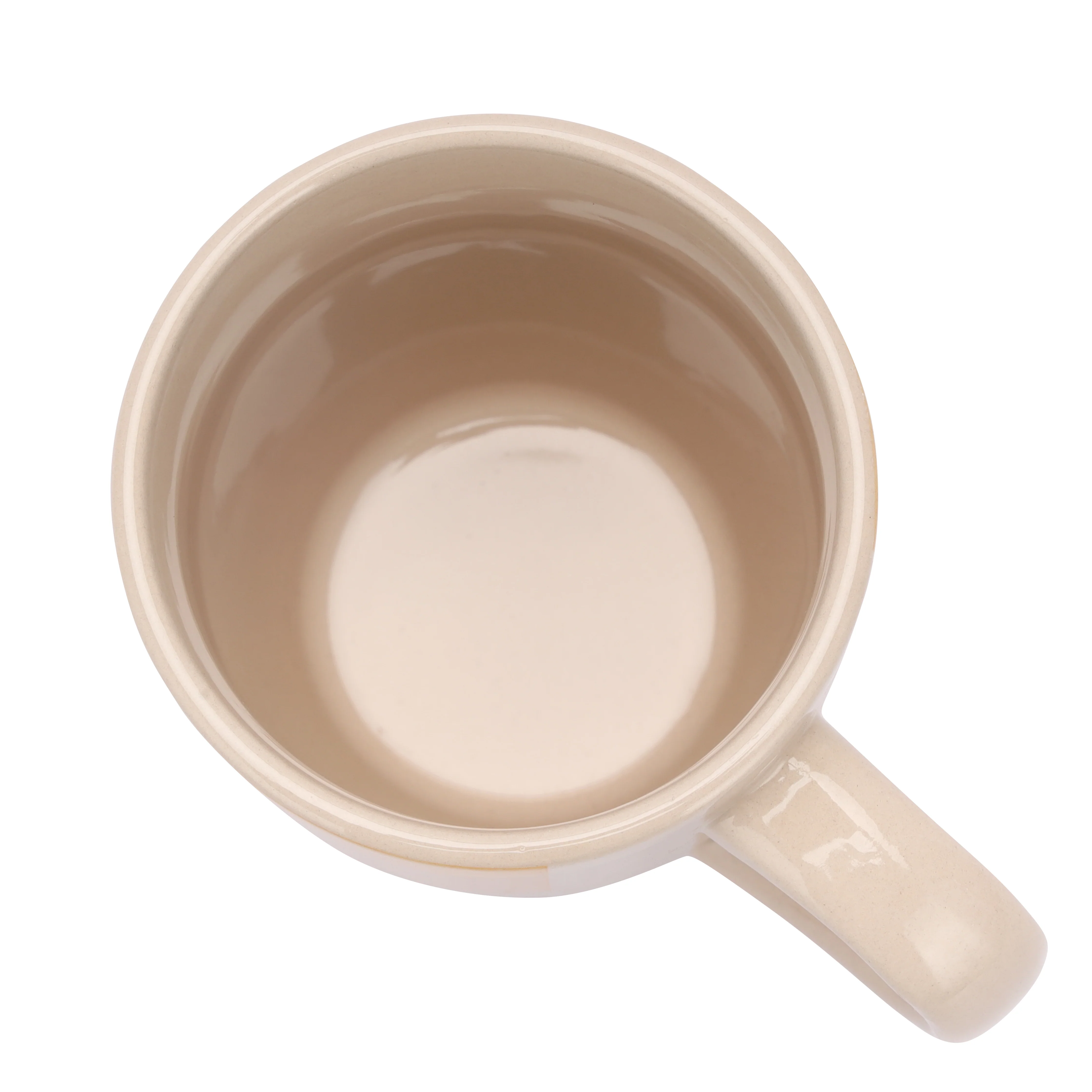 Royalford RF11179 Stoneware Mug 265ml (9oz) | Durable Coffee & Tea Mug with Ergonomic Handle | Stylish Striped Design | Glazed Finish | Ideal for Home and Office Use - Image 2