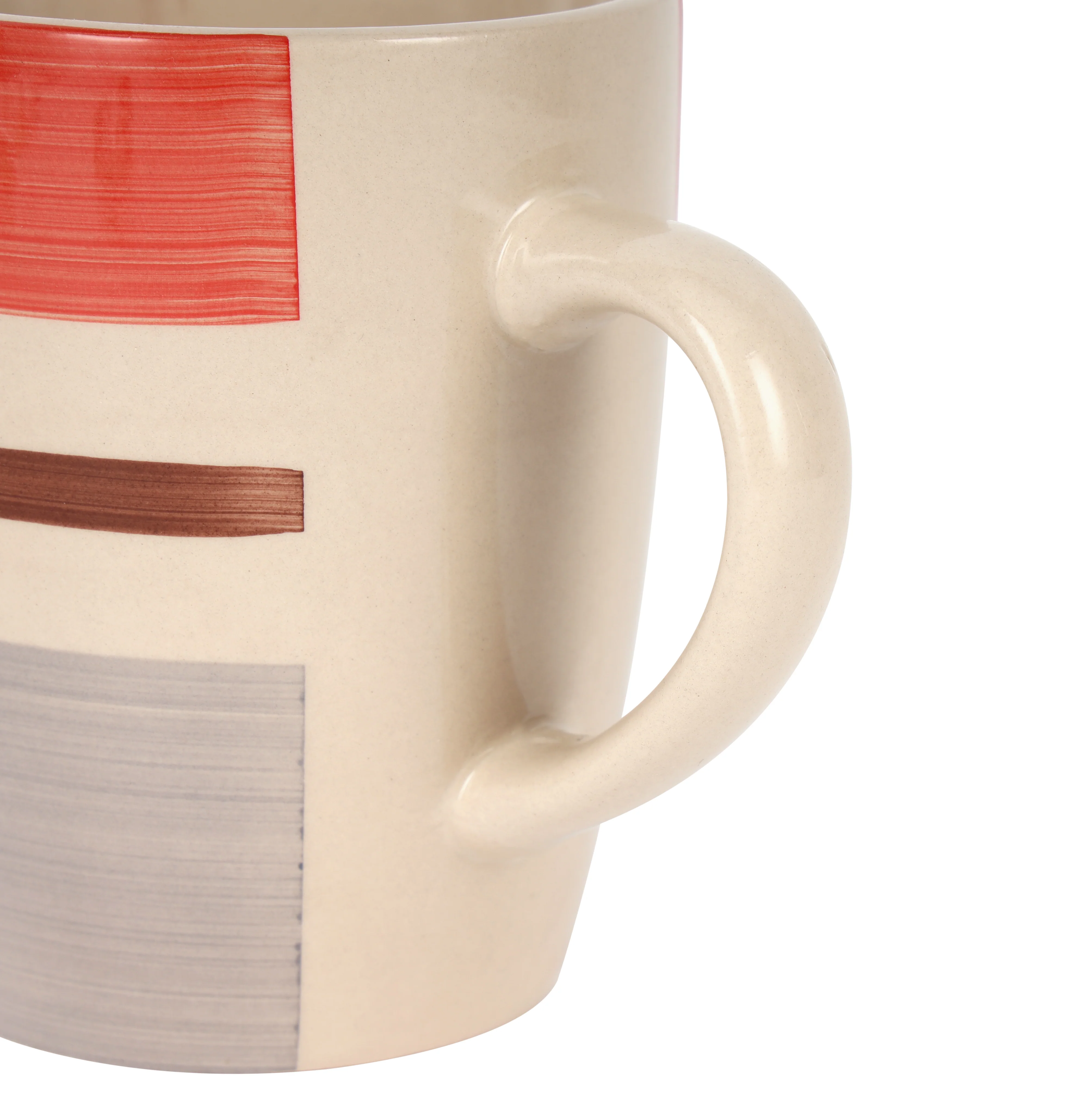 Royalford RF11181 14oz Stoneware Mug | 415ML Stylish Coffee Mug | Durable Ceramic Cup | Perfect For  Tea & Coffee | Comfortable Handle | Suitable for Everyday Use - Image 5