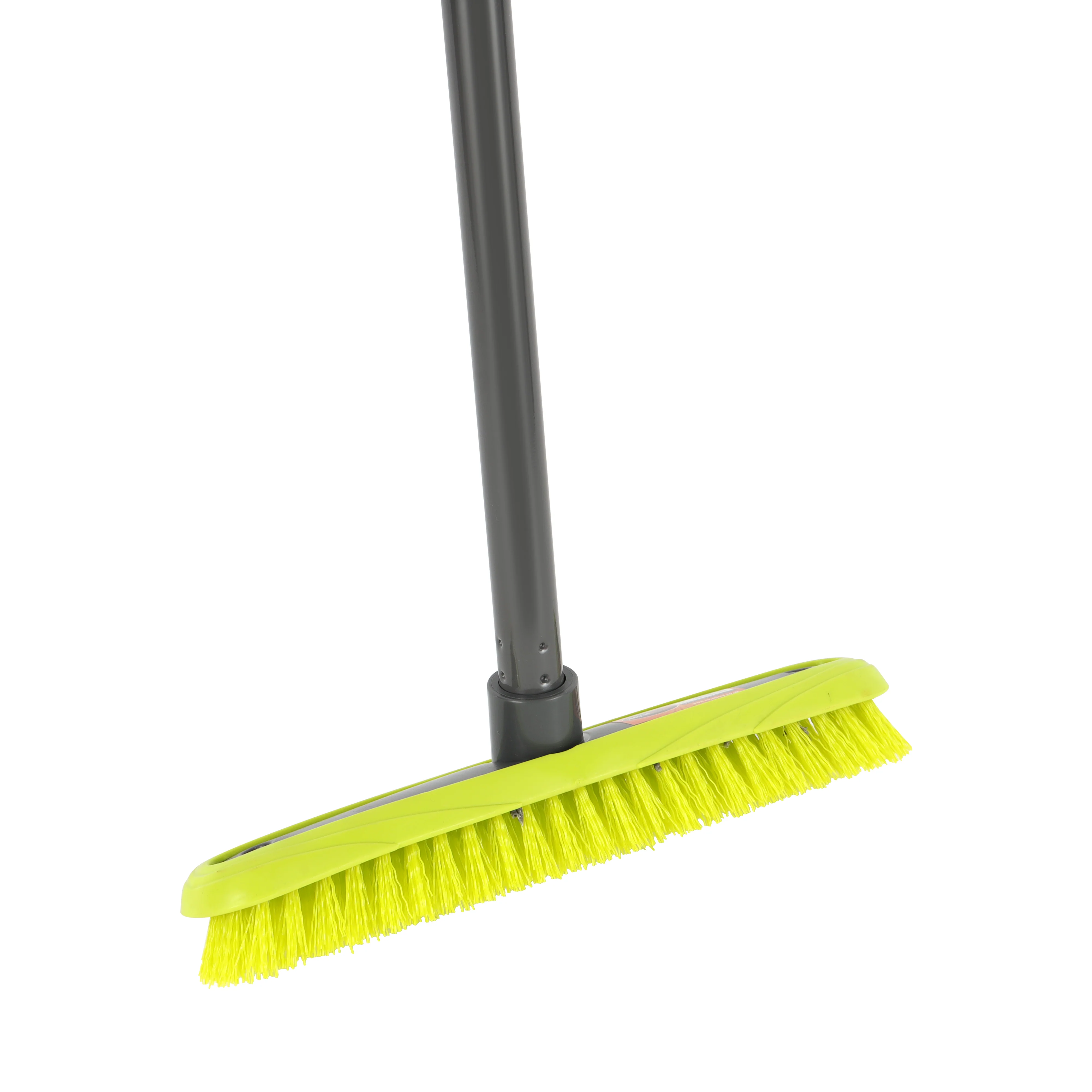 Royalford RF11184GR Floor Broom with long handle| 26.5cm wide head & durable bristles| suitable for wet and dry floors, ideal for tiles, kitchen, bathroom cleaning| - Image 4