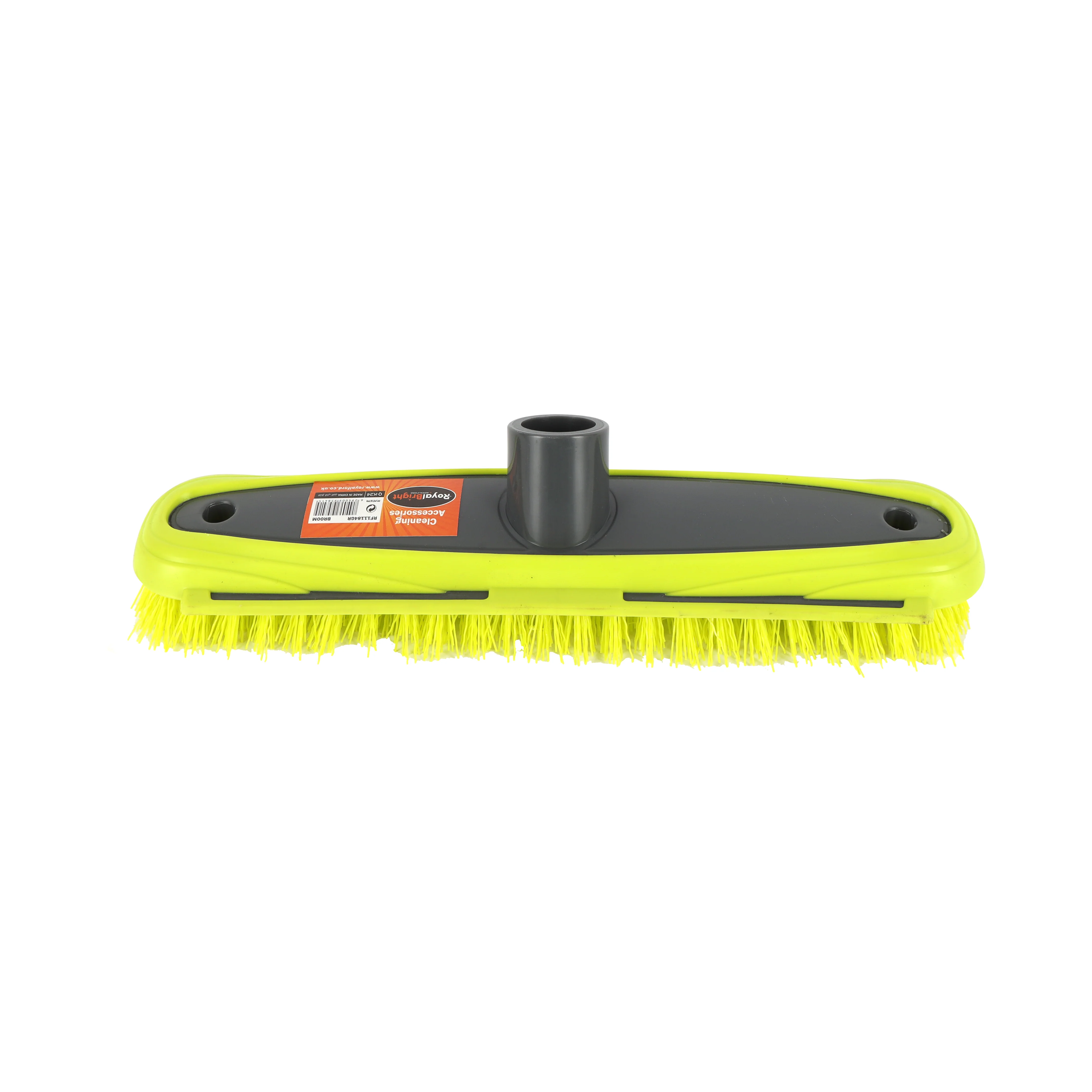 Royalford RF11184GR Floor Broom with long handle| 26.5cm wide head & durable bristles| suitable for wet and dry floors, ideal for tiles, kitchen, bathroom cleaning| - Image 5