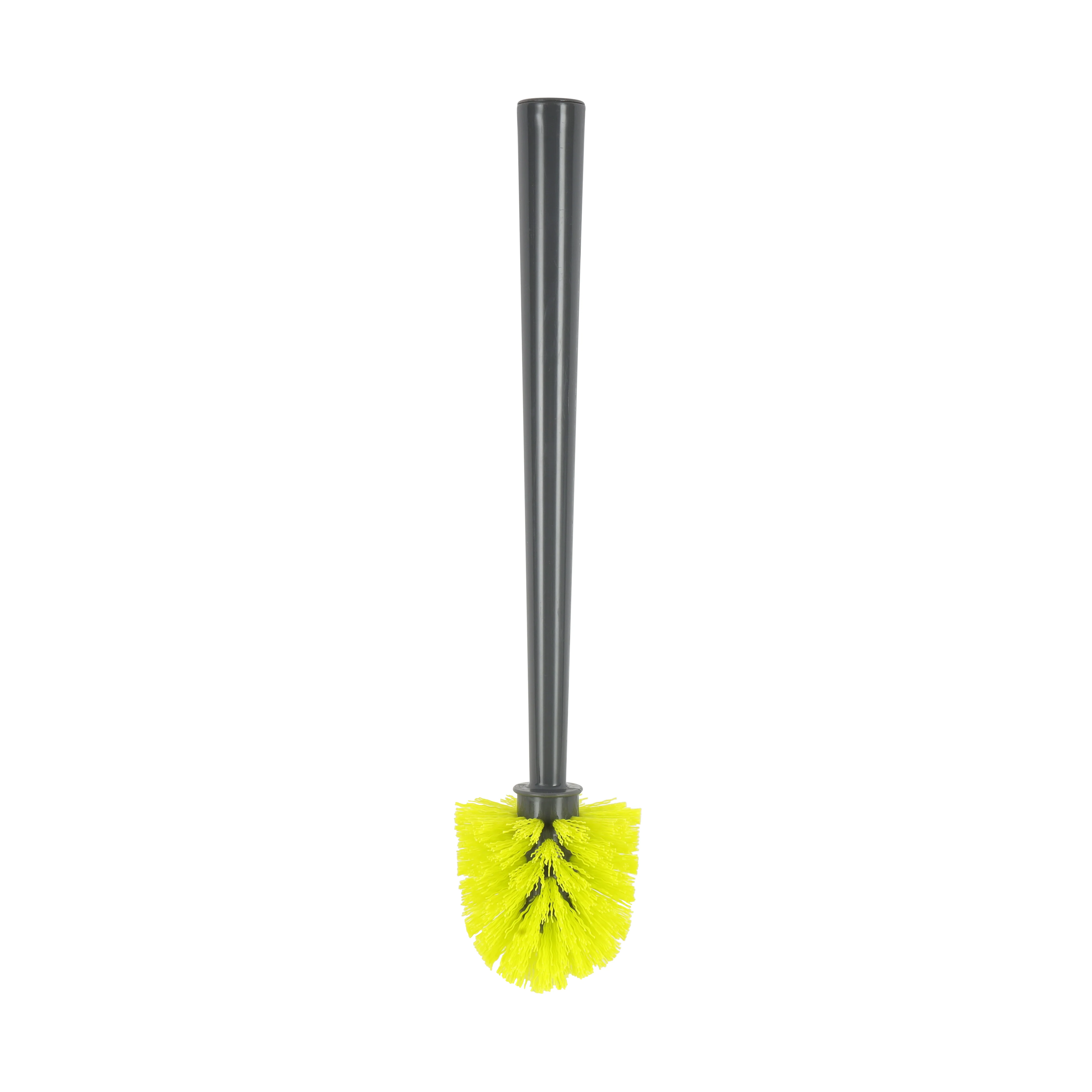 Royalford RF11188GR Toilet Brush with Holder |Durable Bathroom Cleaning Brush with Ergonomic Handle| Flexible Bristles| Scratch-Free Cleaning for Indian & Western Toilets - Image 2